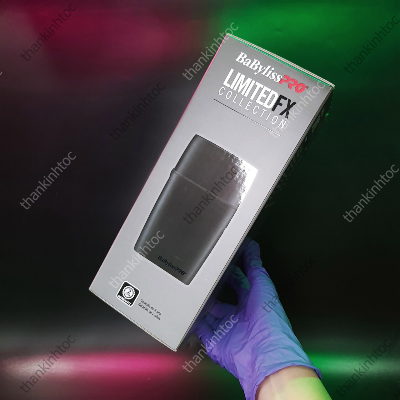 Combo Tông Đơ Viền & Máy Cạo Khô Babyliss LIMITED FX BLACK Chính Hãng USA