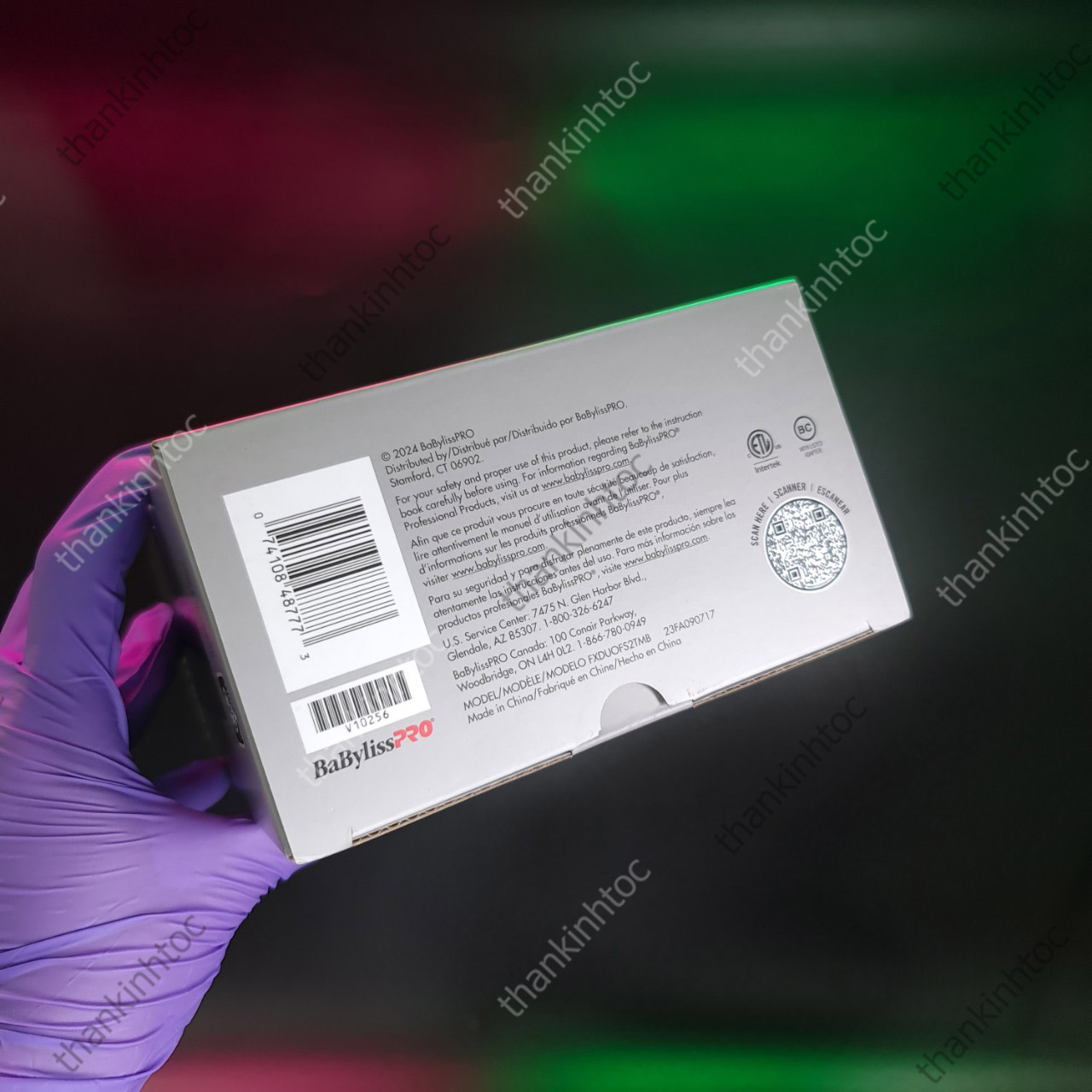 Combo Tông Đơ Viền & Máy Cạo Khô Babyliss LIMITED FX BLACK Chính Hãng USA