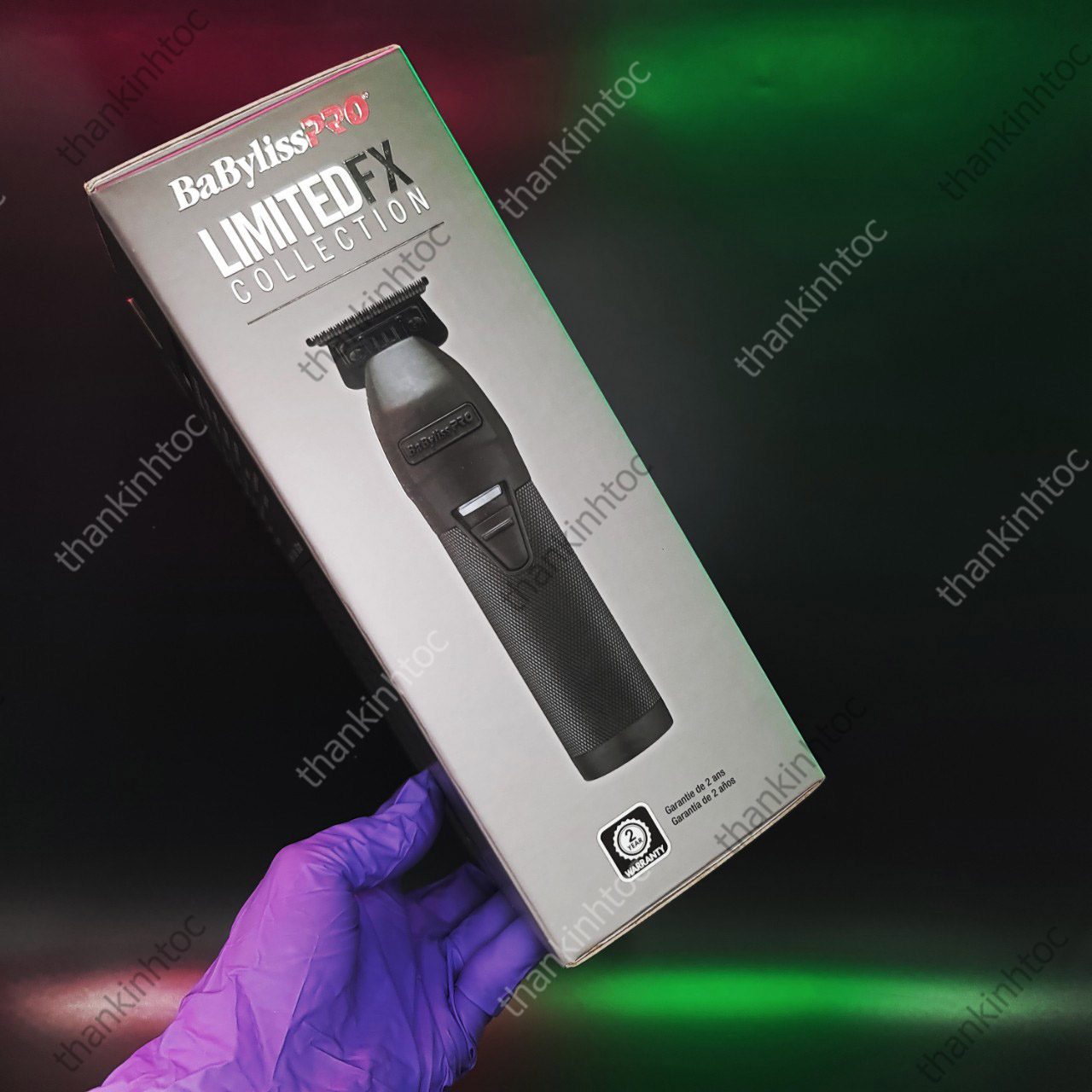 Combo Tông Đơ Viền & Máy Cạo Khô Babyliss LIMITED FX BLACK Chính Hãng USA