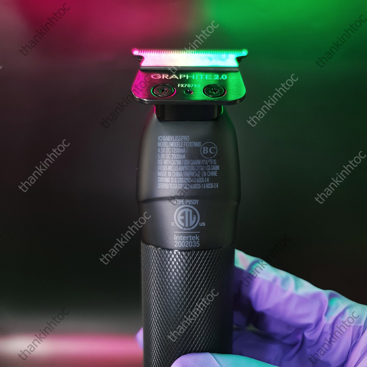 Combo Tông Đơ Viền & Máy Cạo Khô Babyliss LIMITED FX BLACK Chính Hãng USA