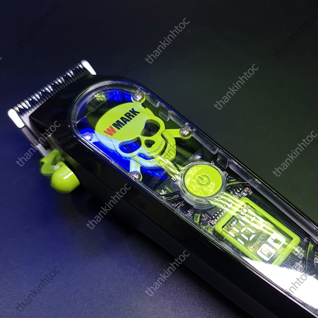 Tông Đơ Pin Cắt Tóc WMARK NG-130 Sạc kết nối thông minh