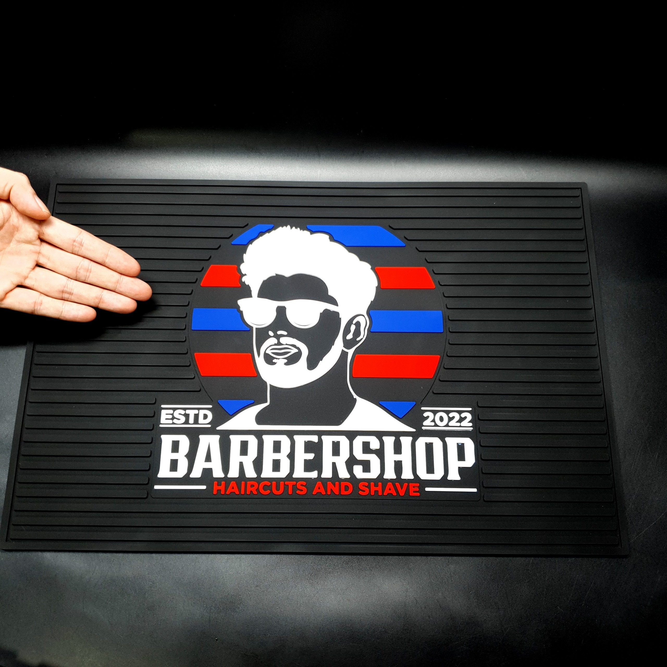 Thảm Chứa Đồ Nghề Barber Shop Chống Trượt Cao Cấp