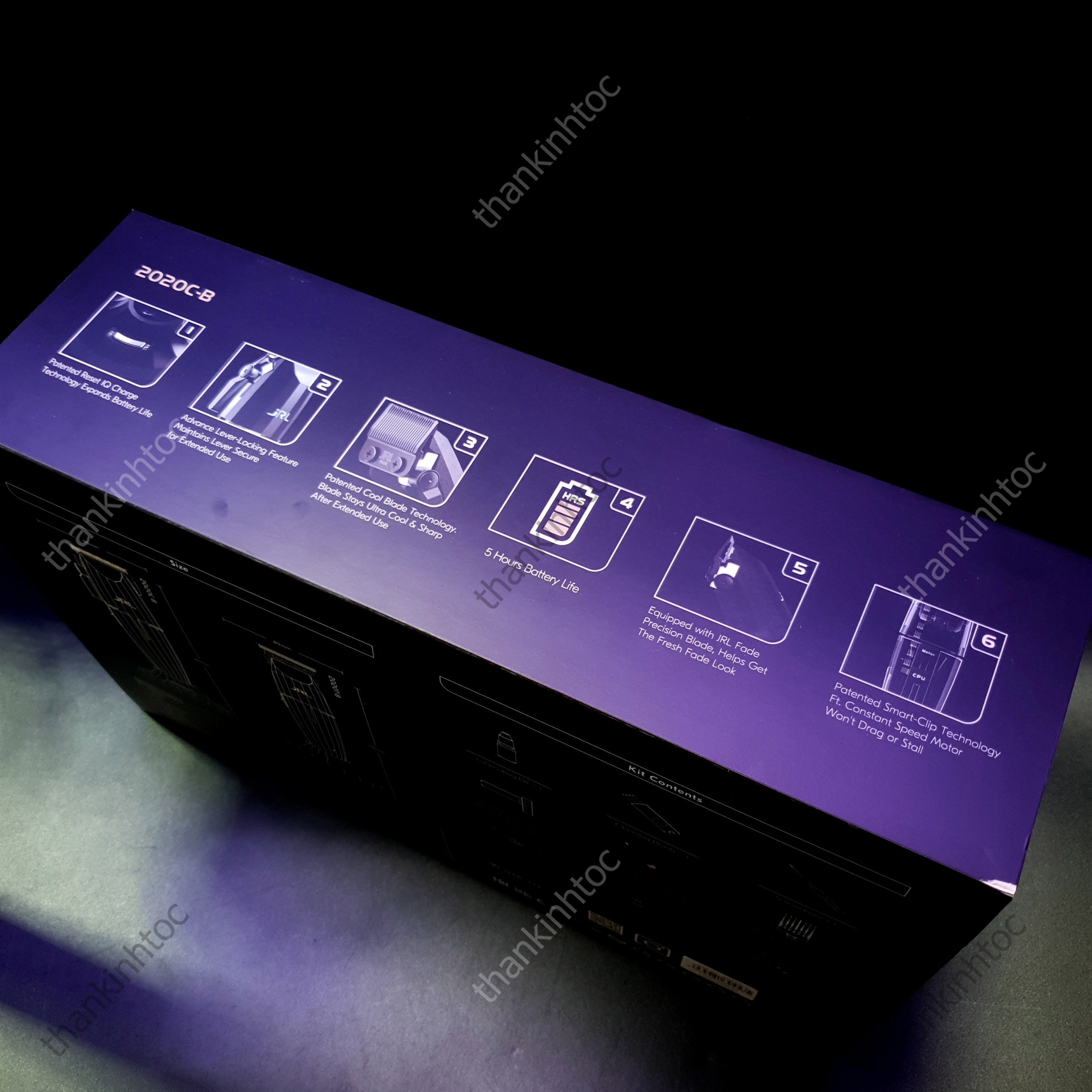 Combo Tông Đơ JRL GHOST 1 Limited Edition Chính Hãng USA