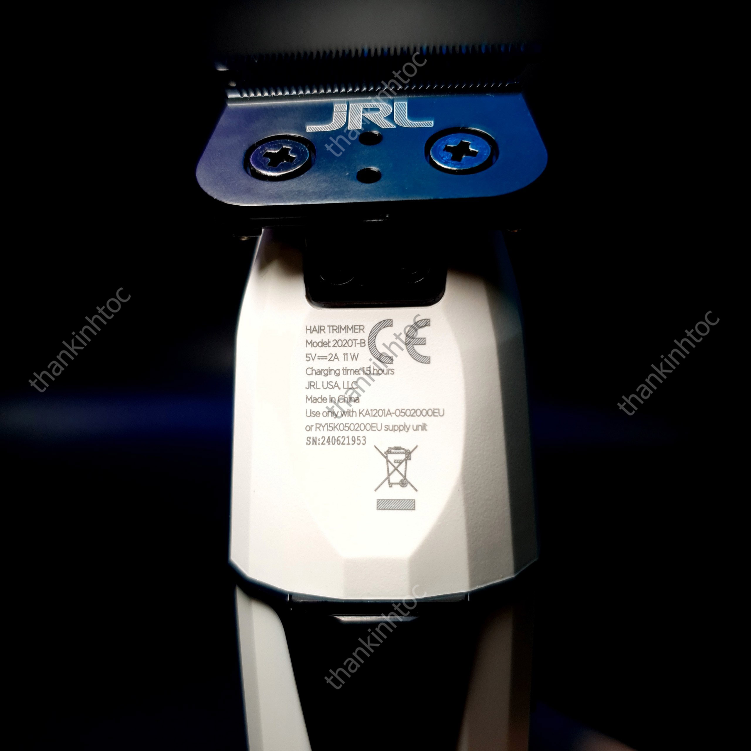 Combo Tông Đơ JRL GHOST 2 Limited Edition Chính Hãng USA