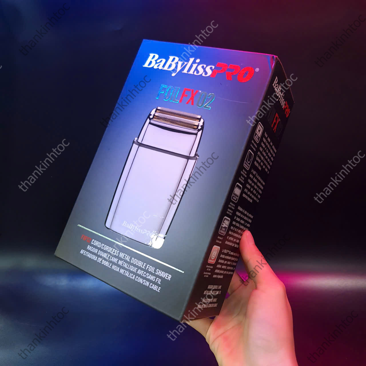 Máy Cạo Khô Babyliss Silver Pro FX02 Chính Hãng USA