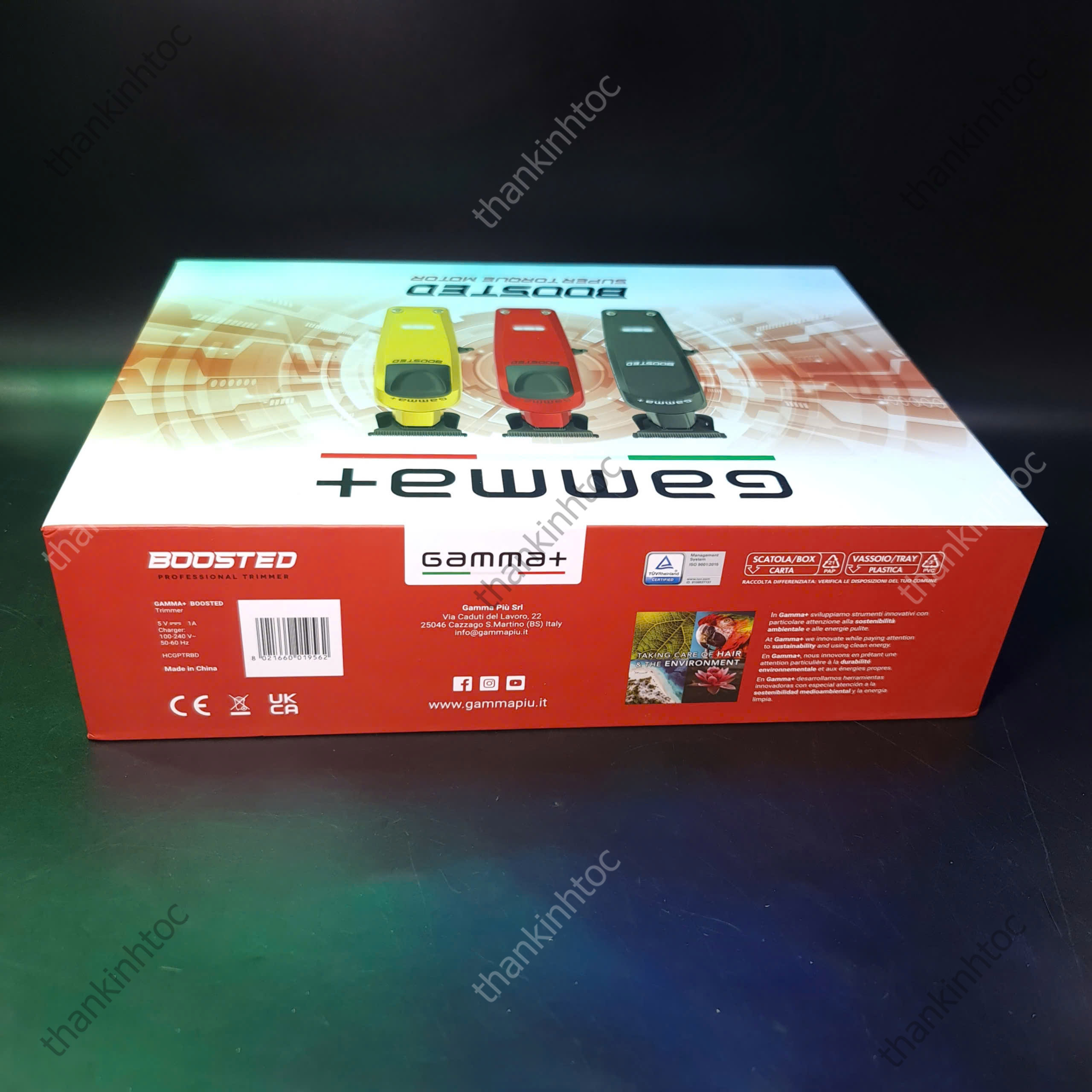 Tông Đơ Viền Gamma+ Boosted Chính Hãng Italia