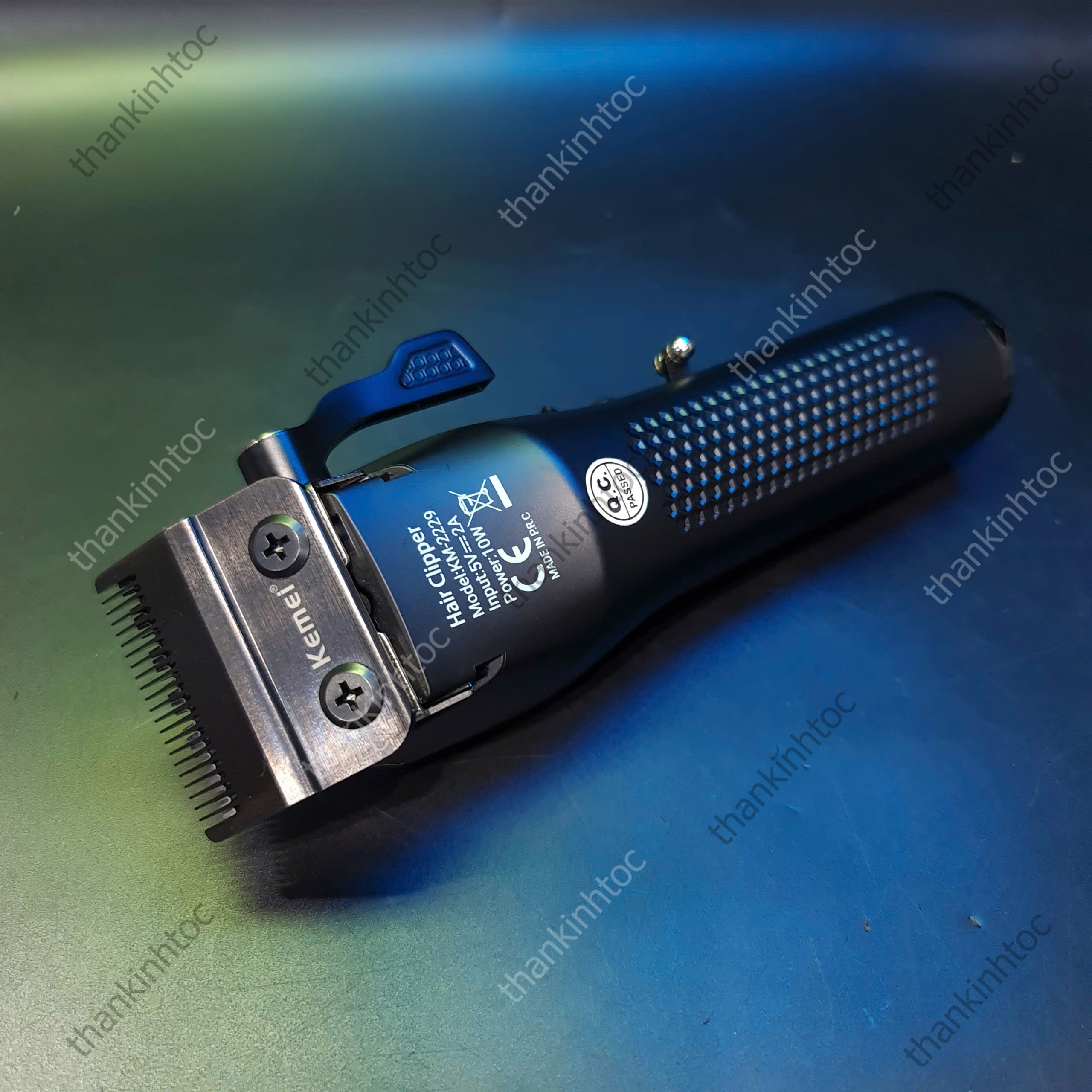 Tông Đơ Pin Lưỡi Đơn Kemei KM-2229 Chính Hãng