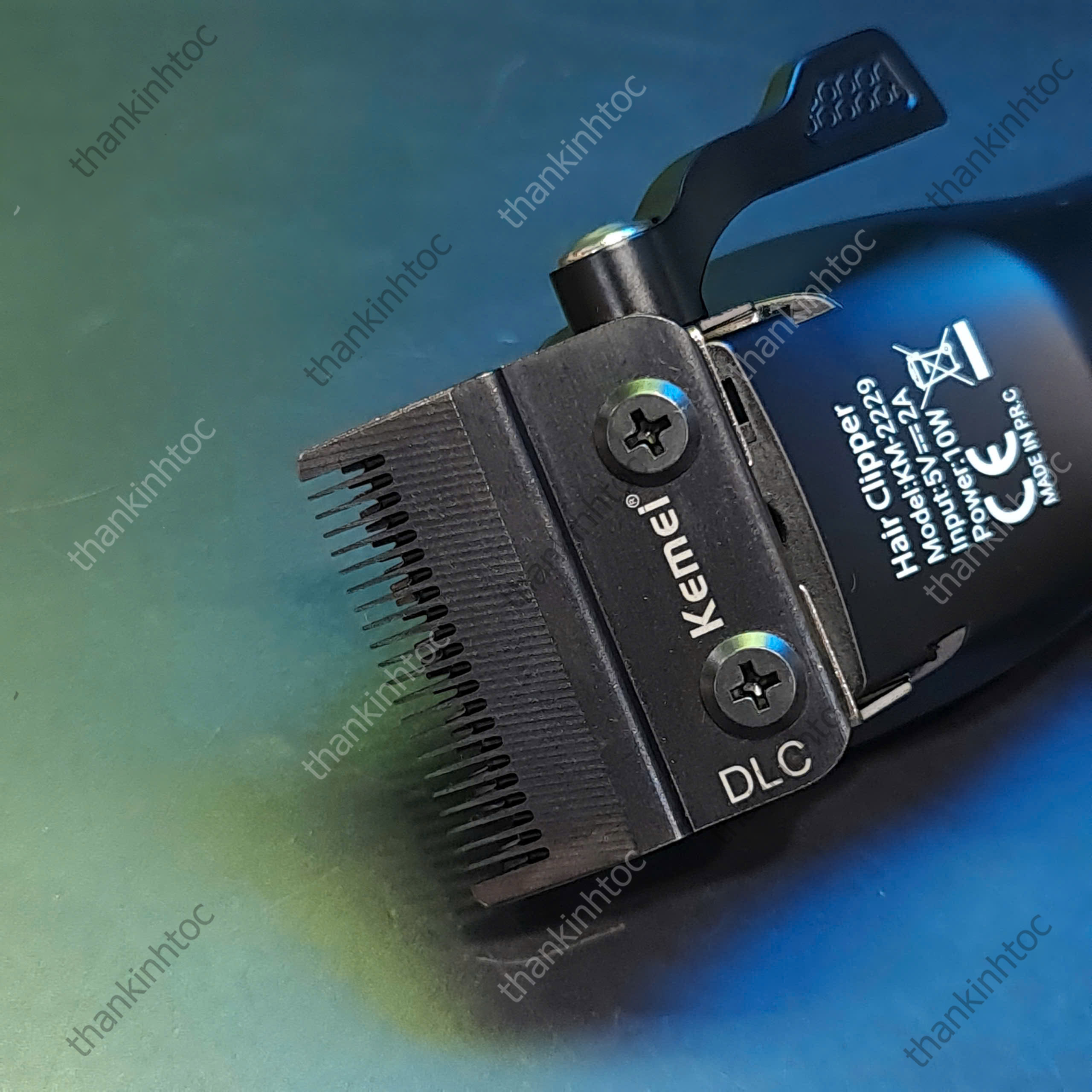 Tông Đơ Pin Lưỡi Đơn Kemei KM-2229 Chính Hãng