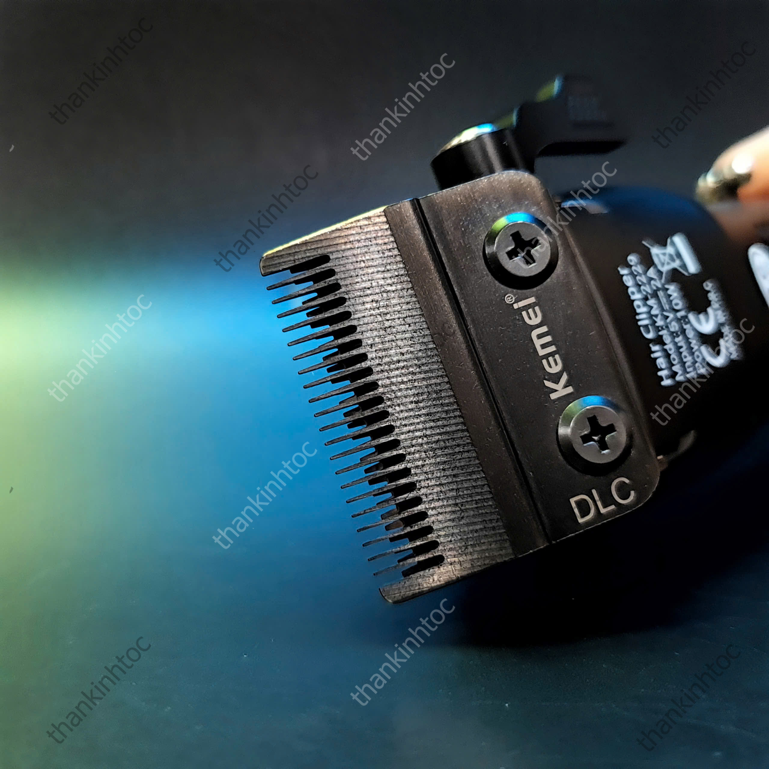 Tông Đơ Pin Lưỡi Đơn Kemei KM-2229 Chính Hãng