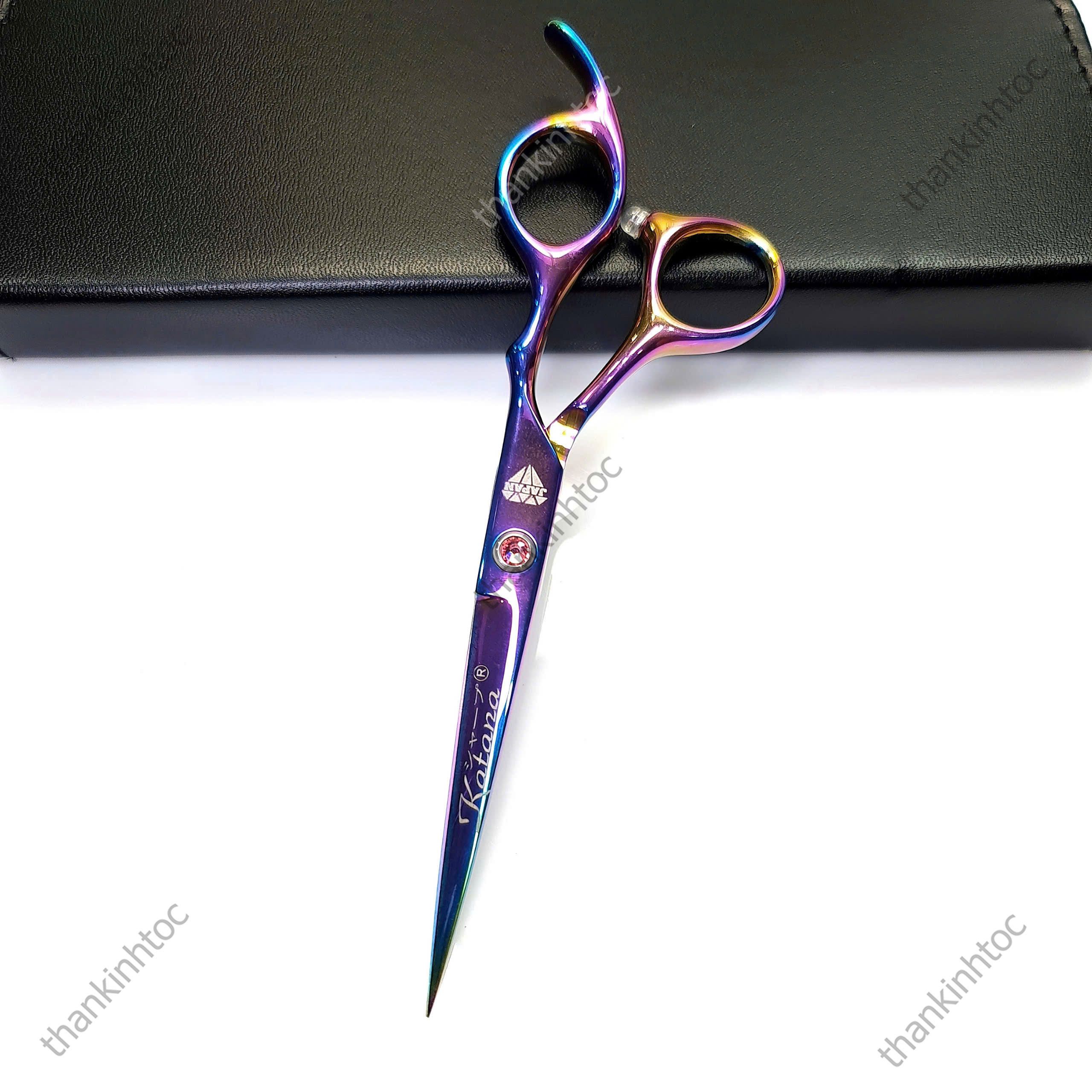 Kéo Mũi Nhọn KataPro C60 Titan - Chuyên vành viền tai 6.0 inch