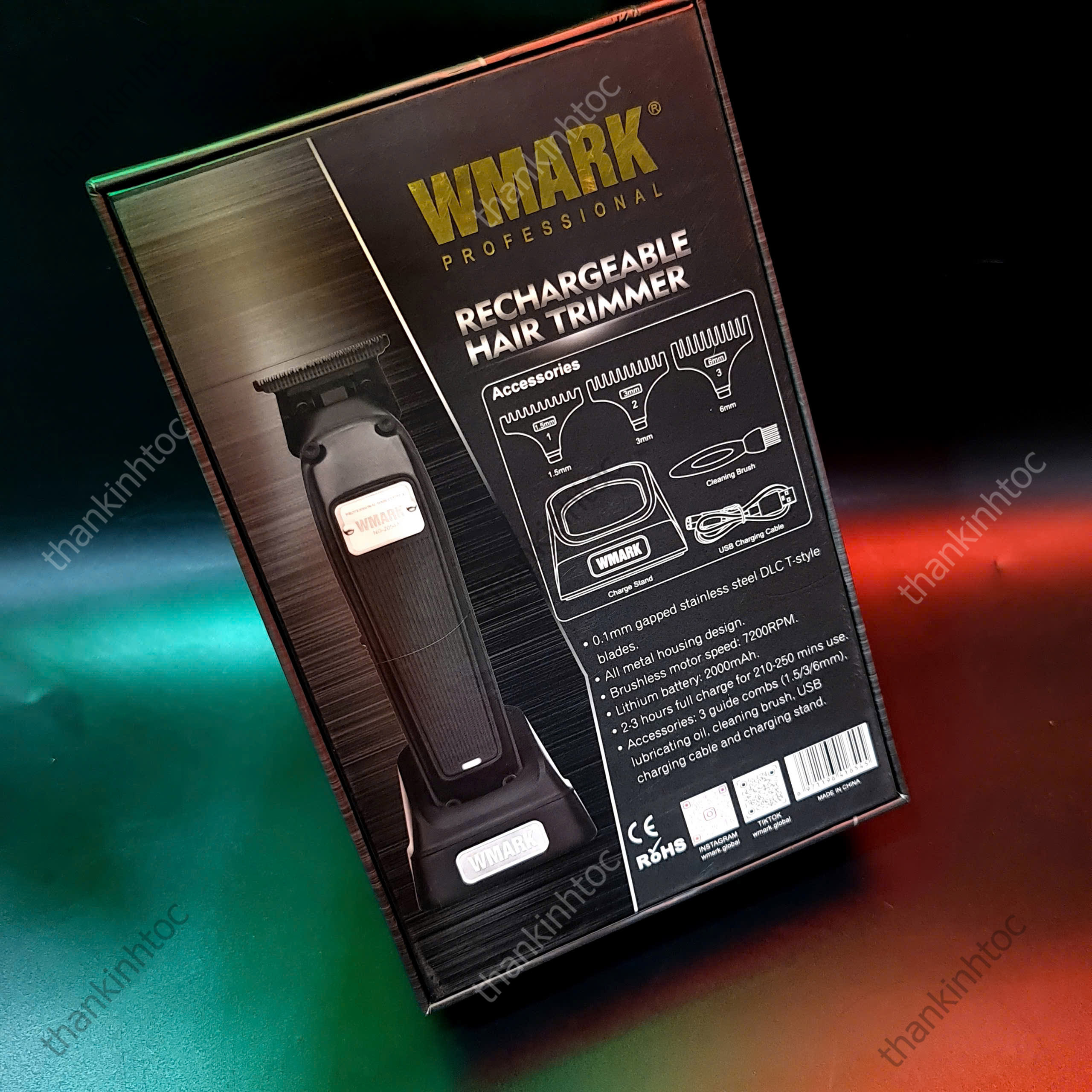 Tông Đơ Viền WMARK NG-2054A Chính Hãng Siêu Nét