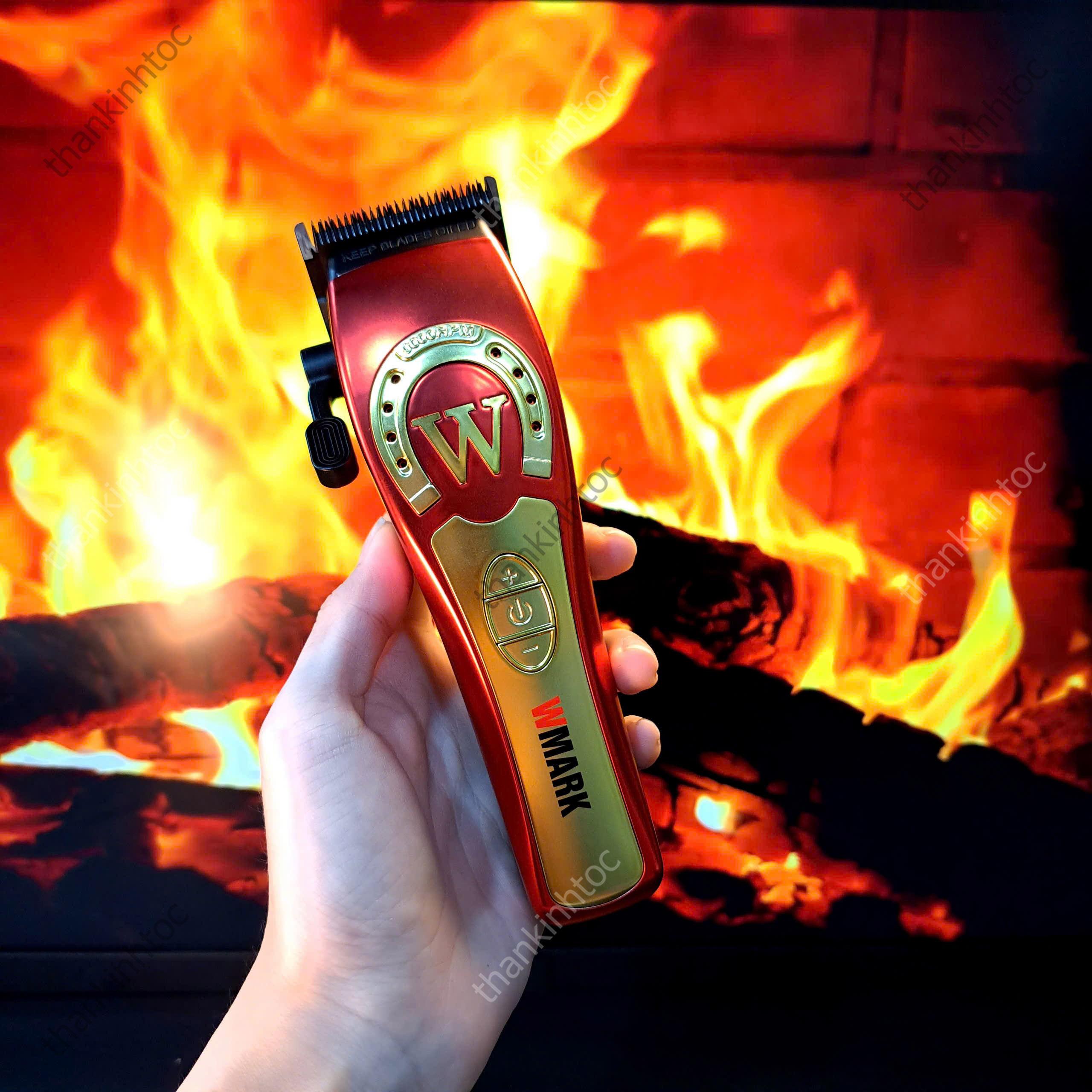 Tông Đơ Pin Lưỡi Đơn Wmark NG-8030 Chính Hãng