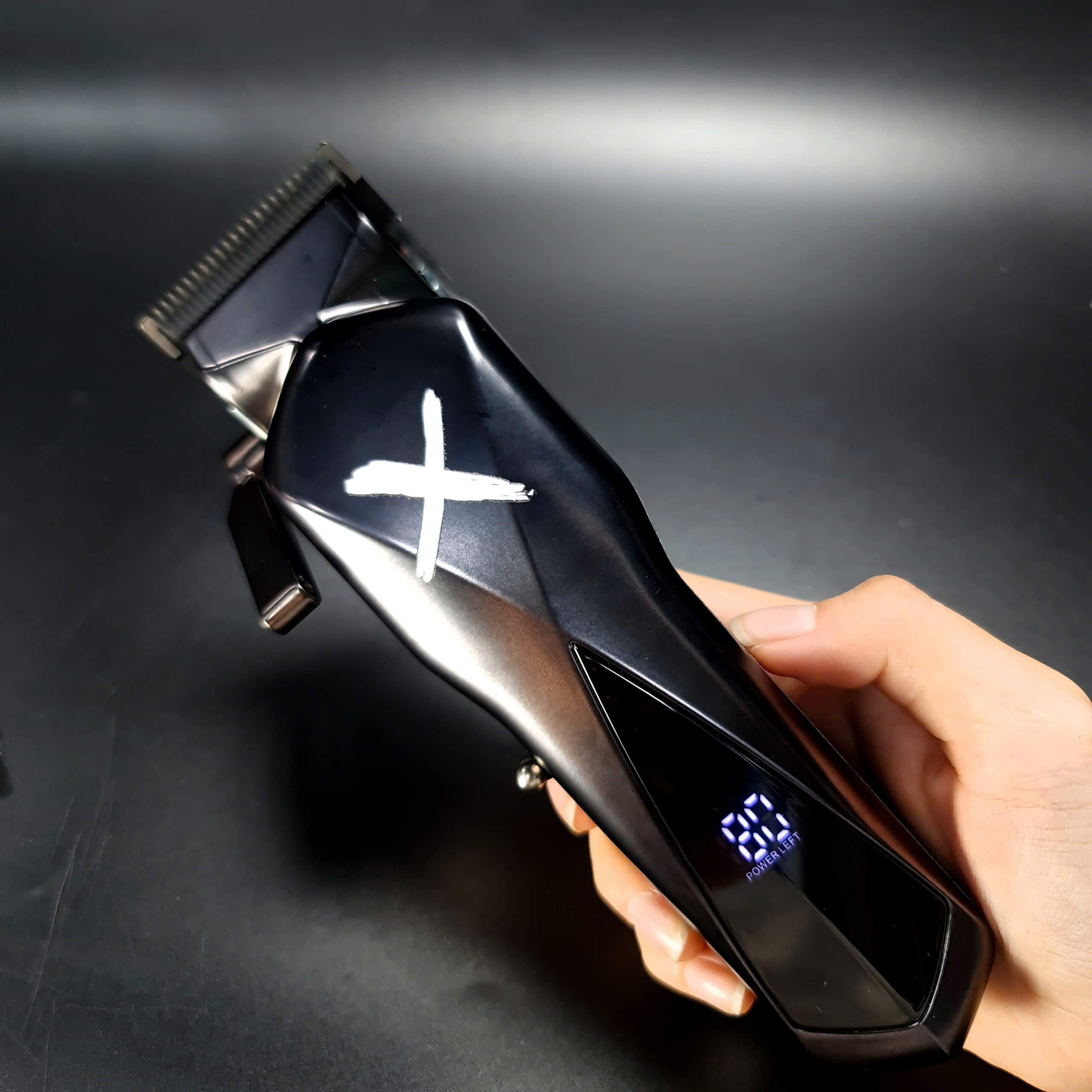 Tông Đơ Pin Lưỡi Đơn Skin Fade Pro X-08 Chính Hãng