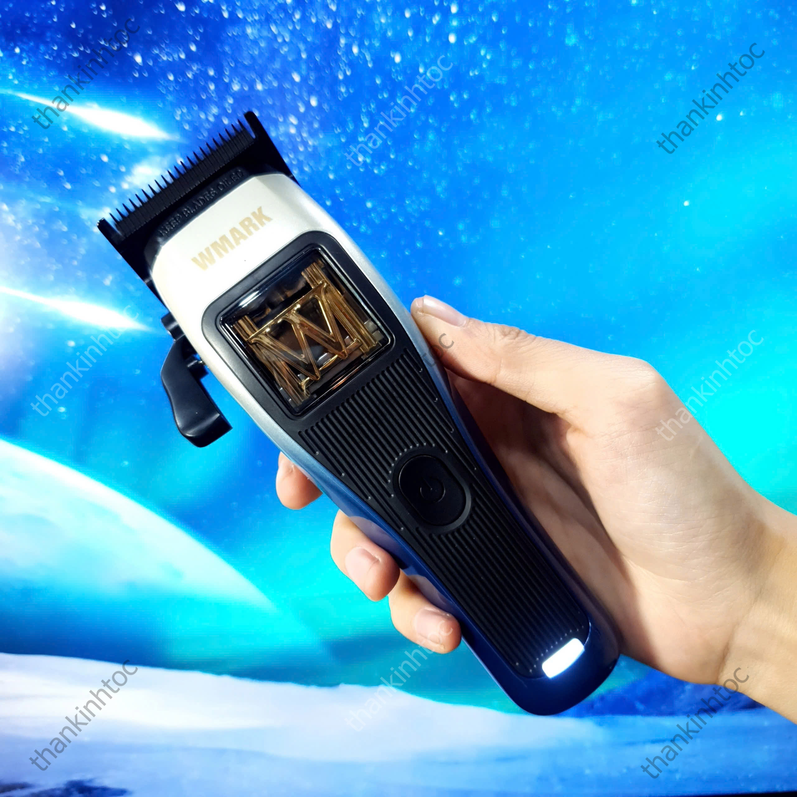 Tông Đơ Pin Từ Tính WMARK NG-X1 POLAR Vector Motor Chính Hãng