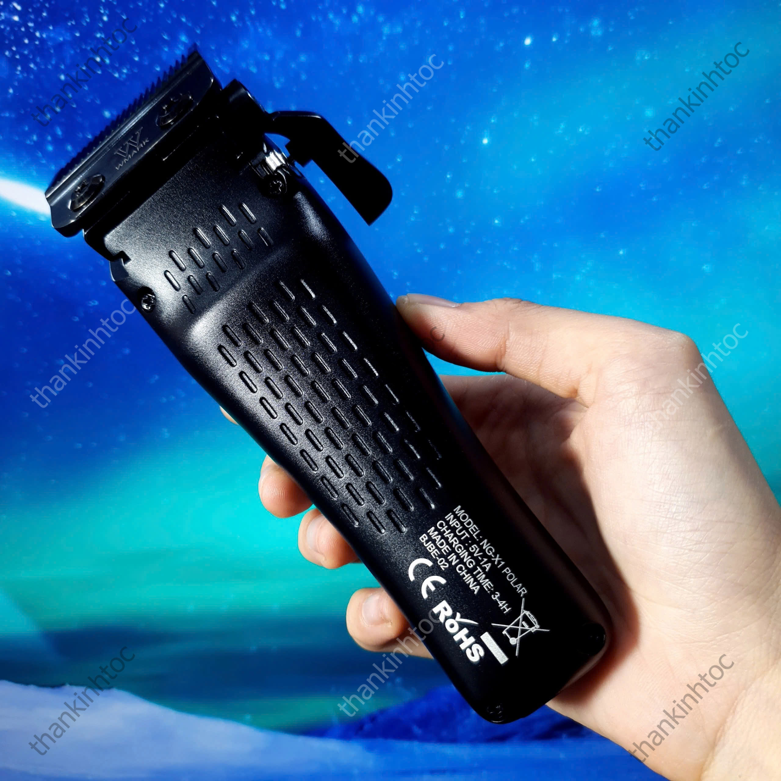 Tông Đơ Pin Từ Tính WMARK NG-X1 POLAR Vector Motor Chính Hãng