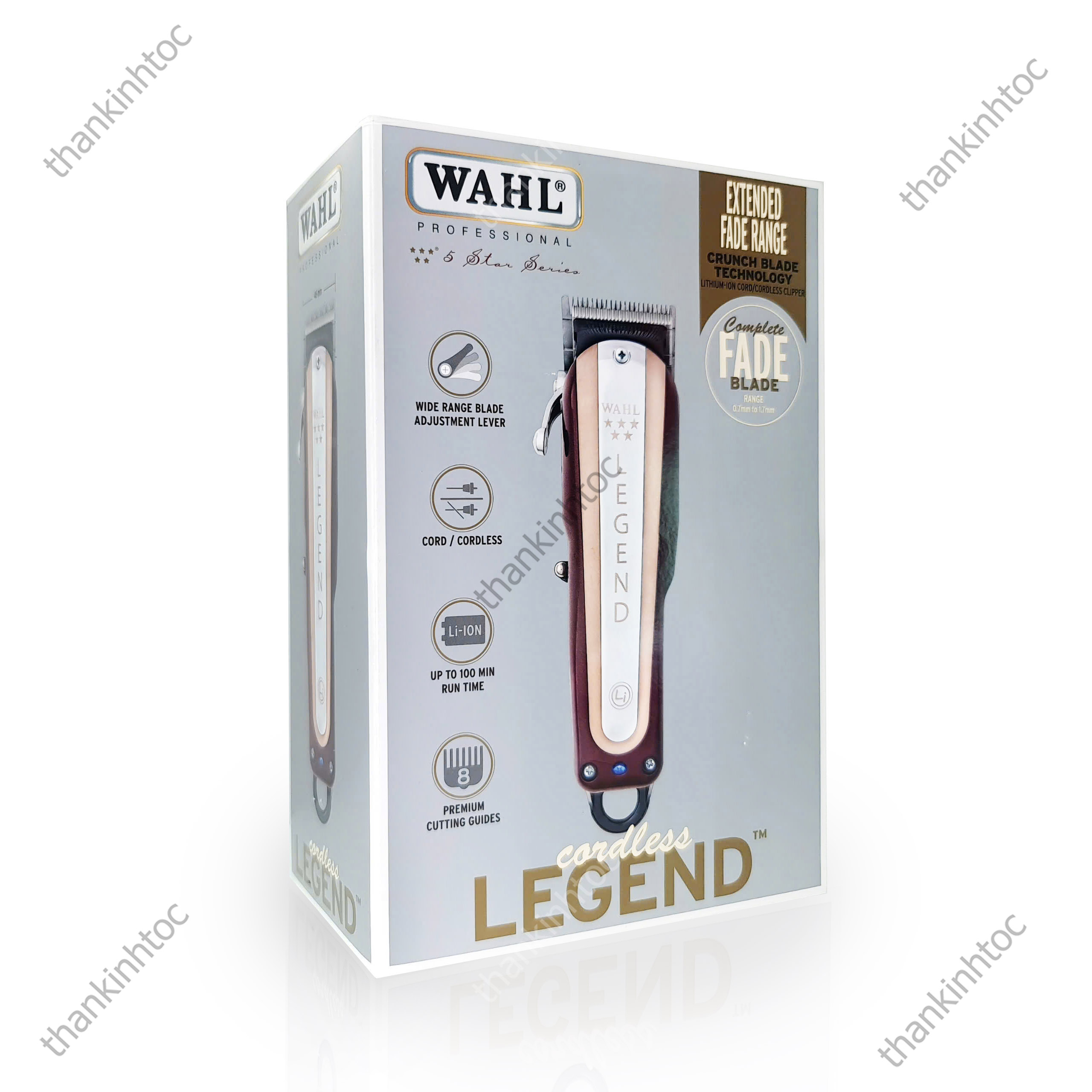 Tông Đơ Pin Lưỡi Đơn Wahl Legend Pro Li Bản Quốc Tế Chính Hãng USA