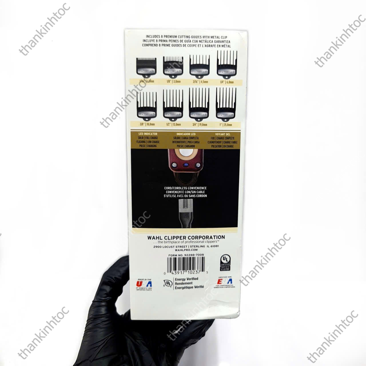 Tông Đơ Pin Lưỡi Đơn Wahl Legend Pro Li Bản Nội Địa Chính Hãng USA