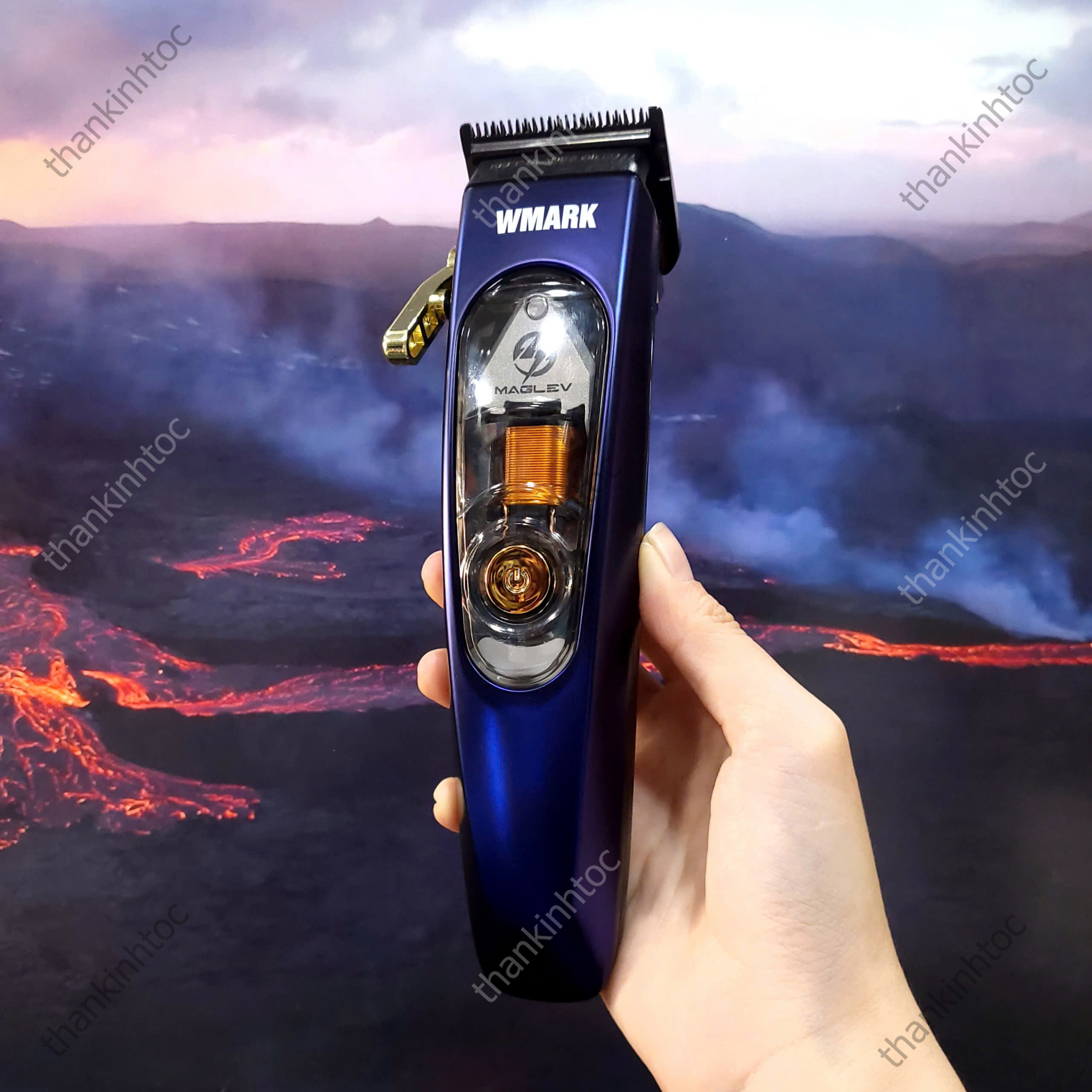 Tông Đơ Pin Từ Tính WMARK NG-9004 Chính Hãng