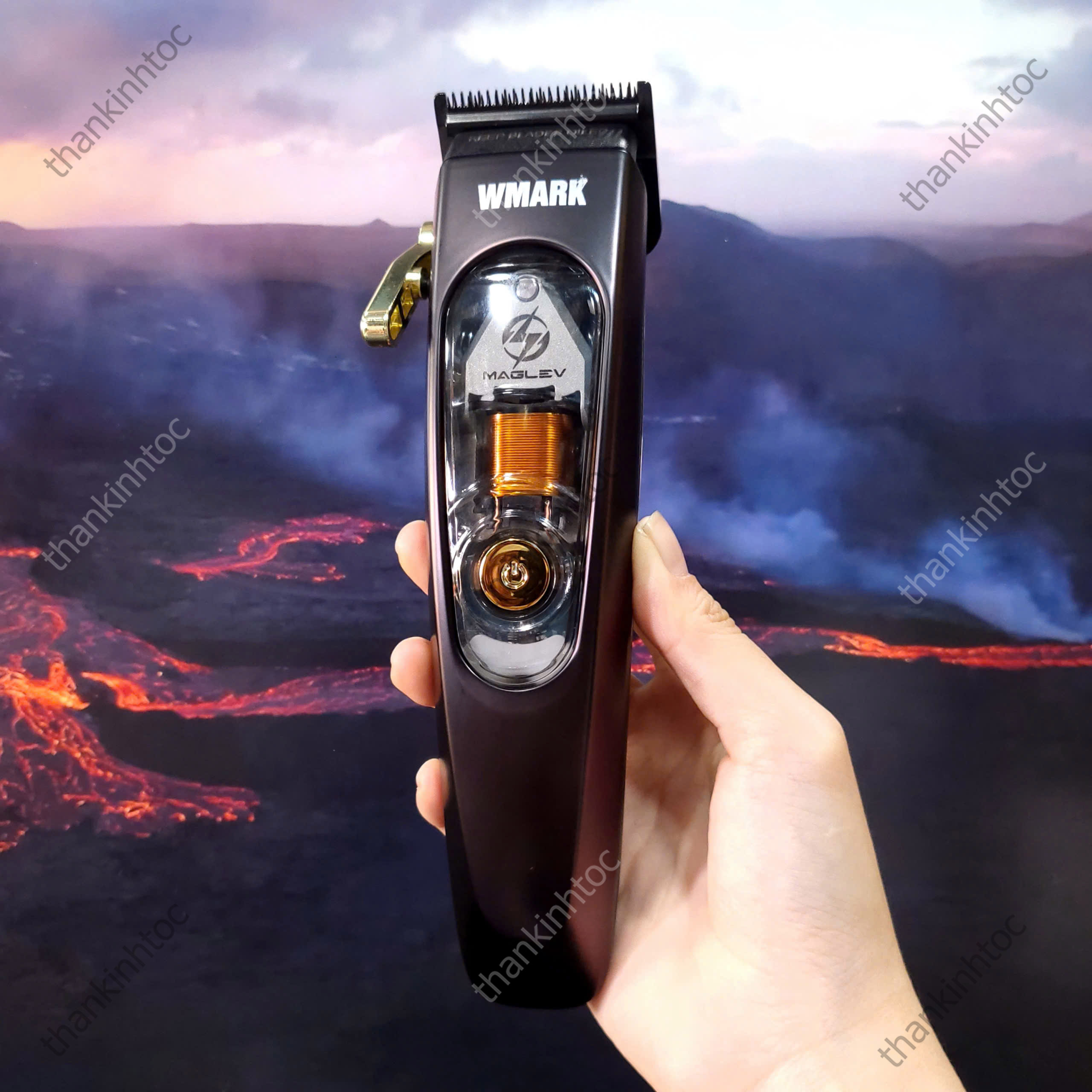 Tông Đơ Pin Từ Tính WMARK NG-9004 Chính Hãng