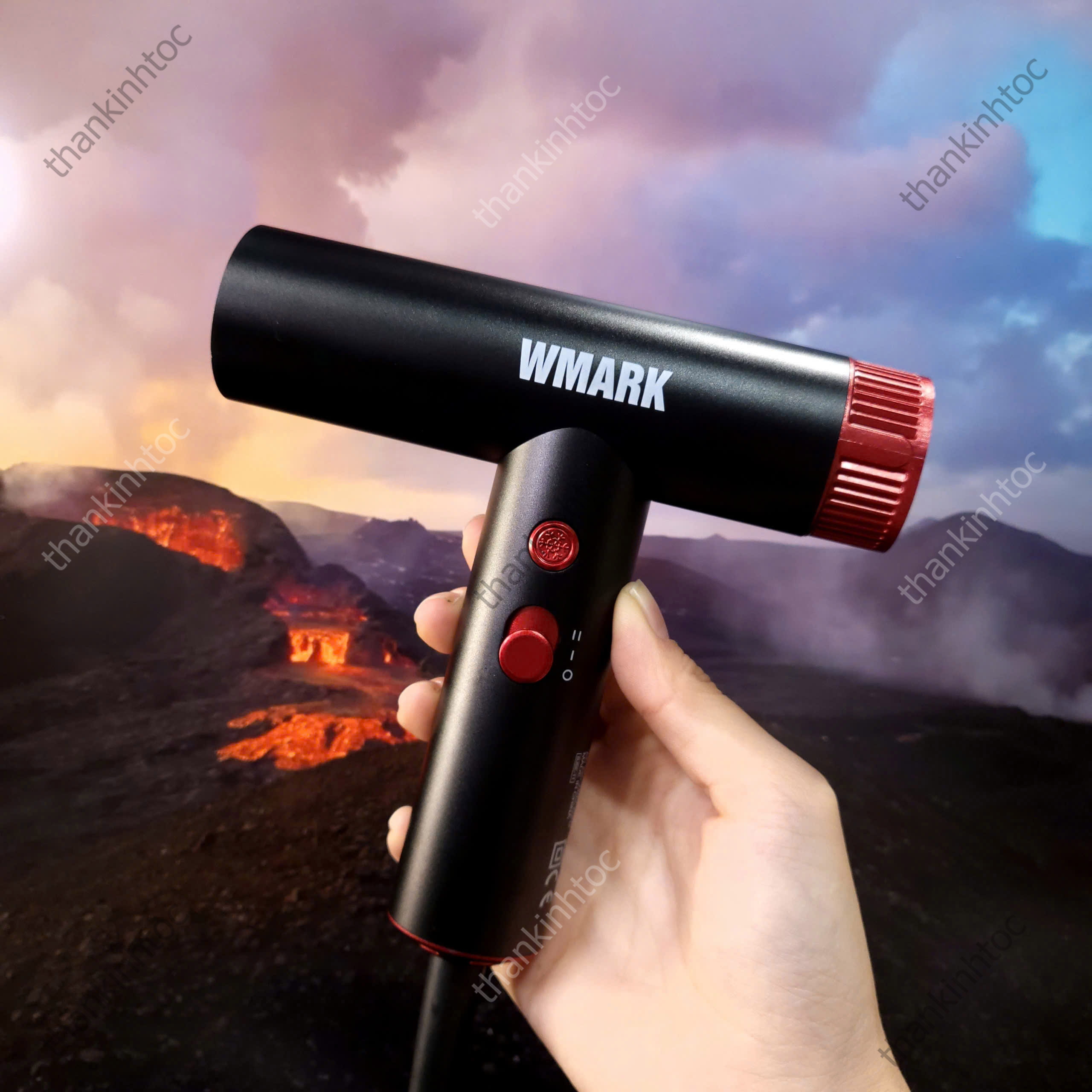 Máy Sấy Tóc WMARK NG-9122 Mini Động Cơ Không Chổi Than Chính Hãng