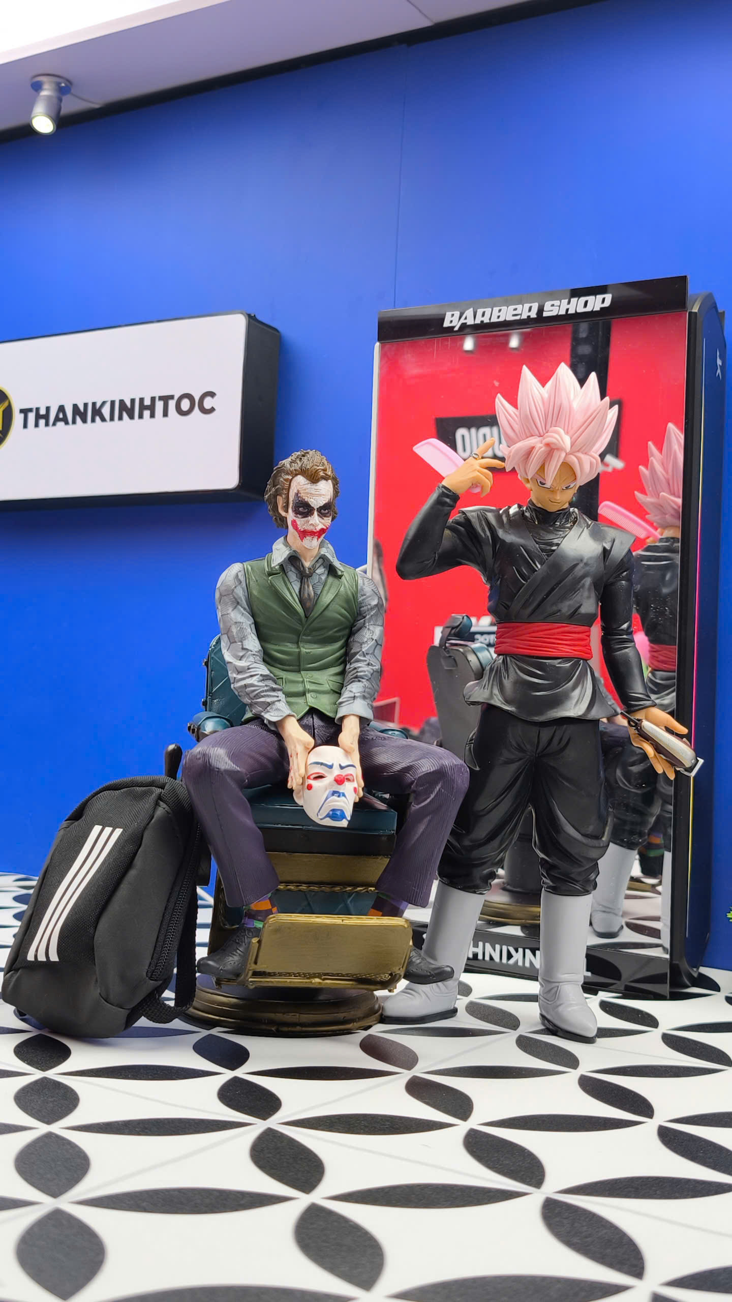 Mô hình tiệm tóc Barber MINDSET 31cm