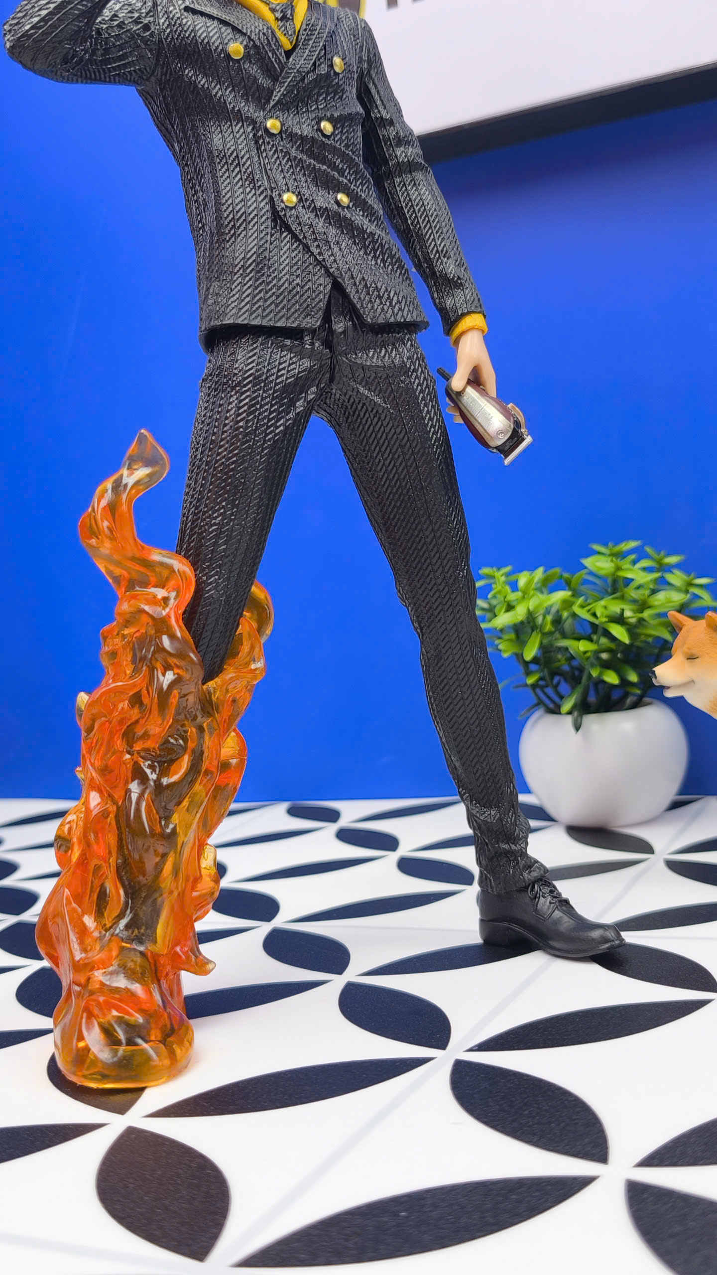 Mô hình tiệm tóc Barber FIRE 32cm