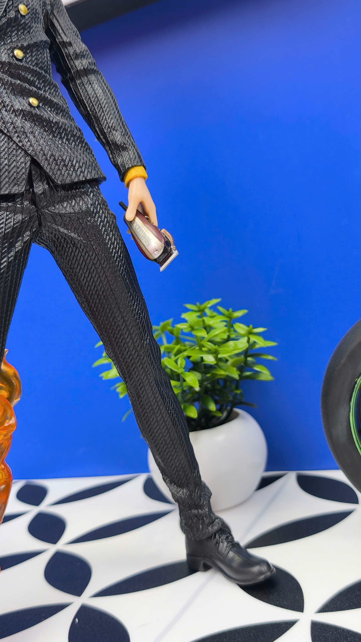 Mô hình tiệm tóc Barber FIRE 32cm