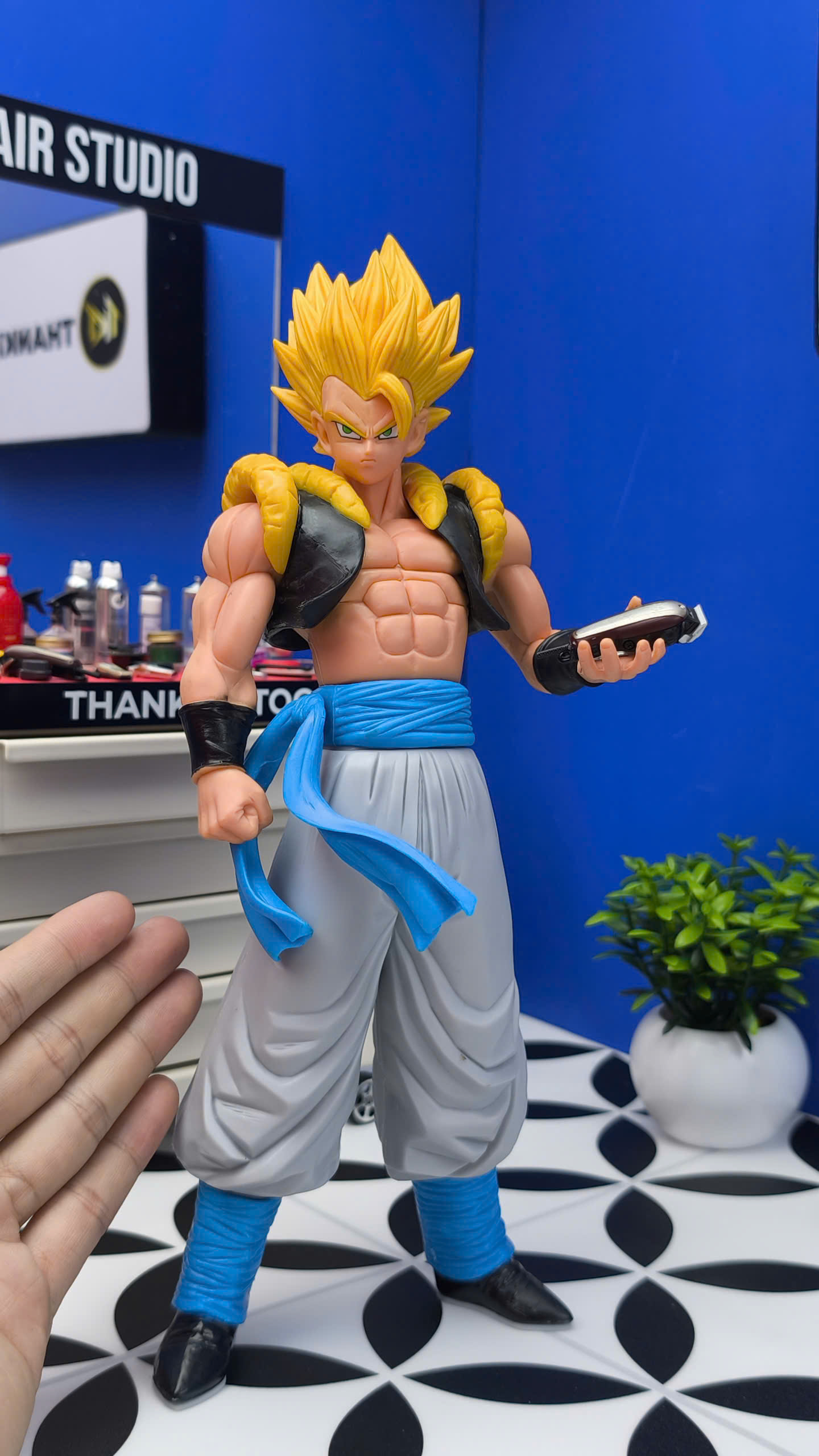 Mô hình tiệm tóc Barber PASSION 30cm