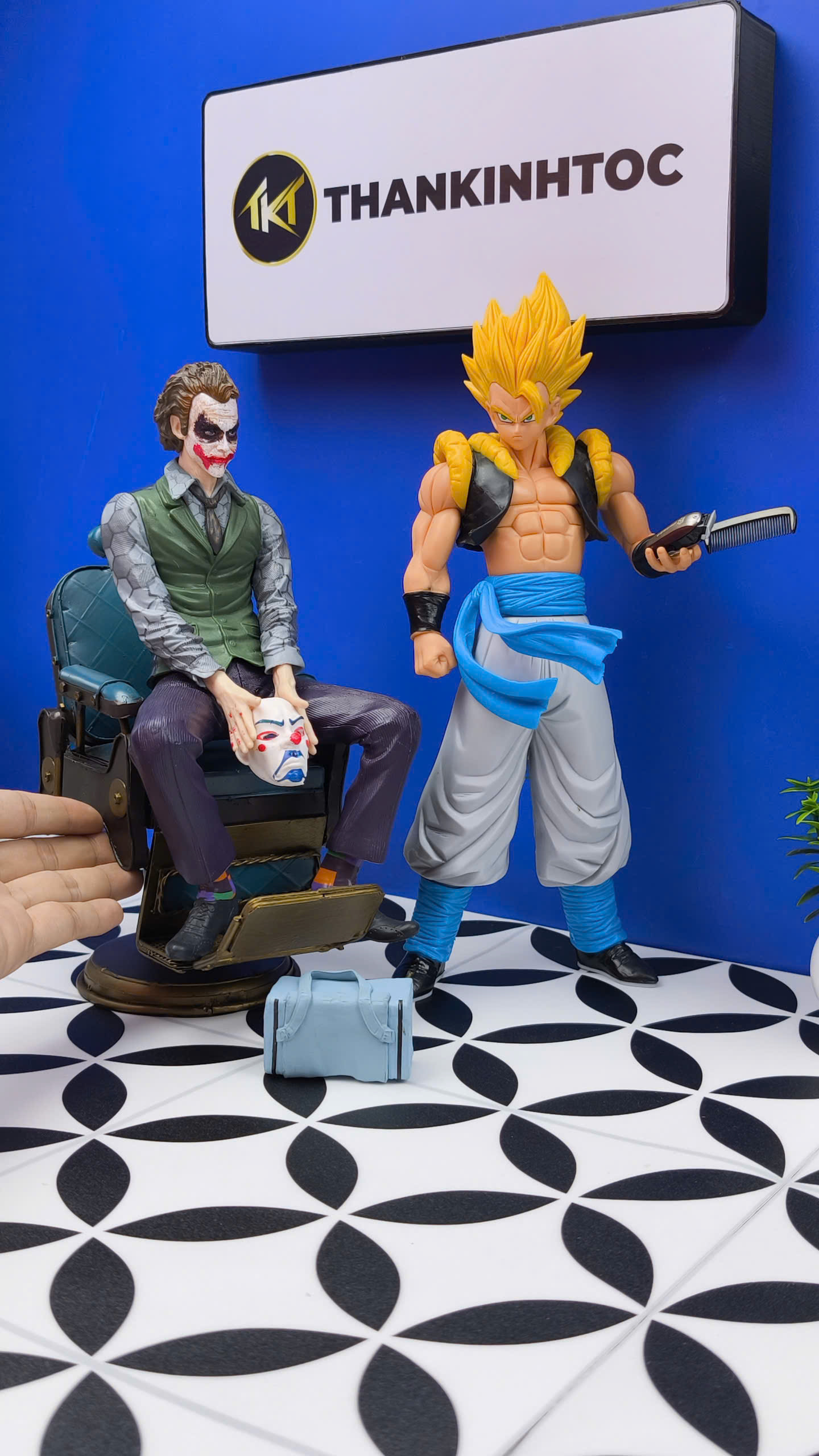 Mô hình tiệm tóc Barber PASSION 30cm