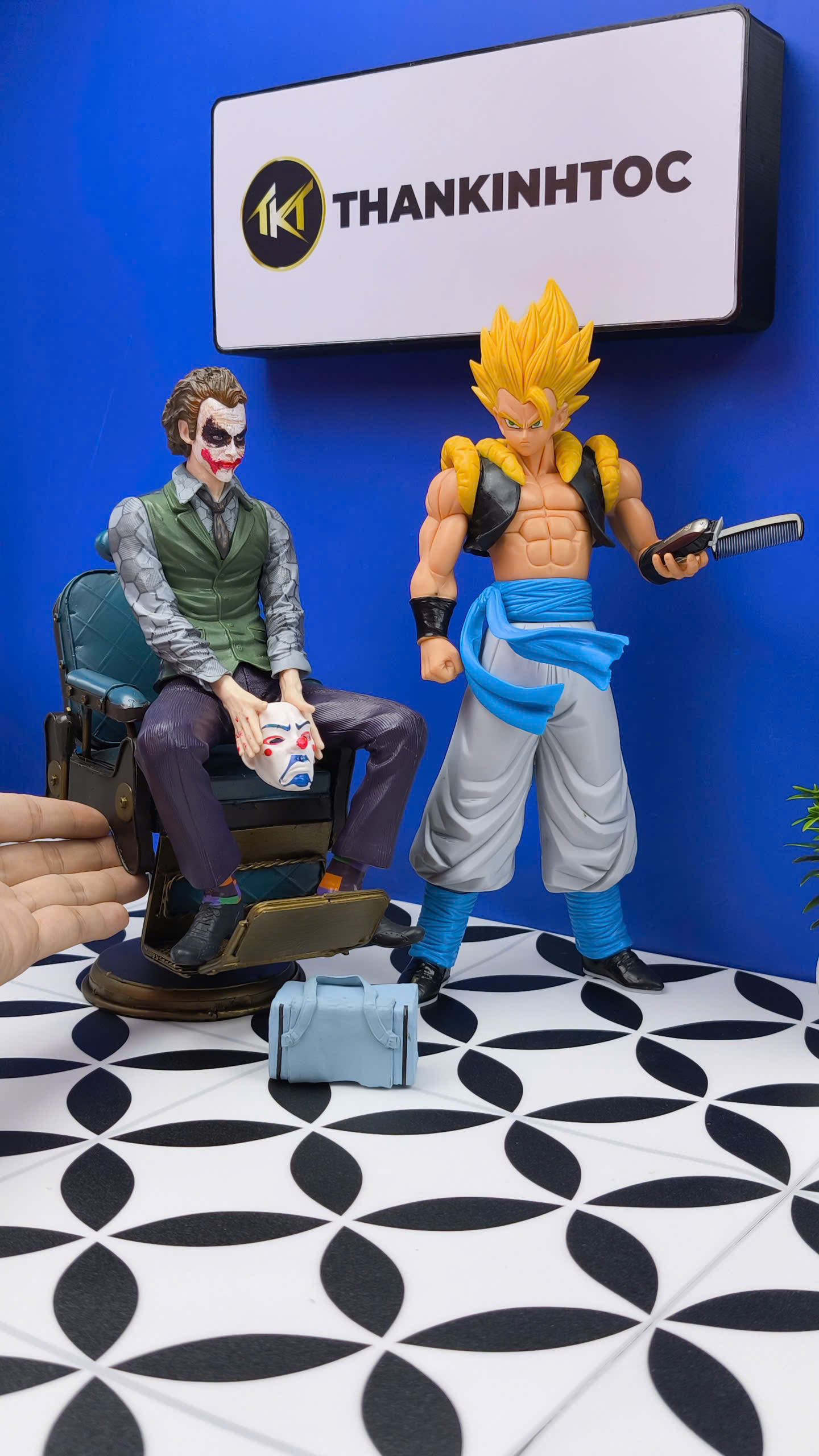 Mô hình tiệm tóc Barber PASSION 30cm