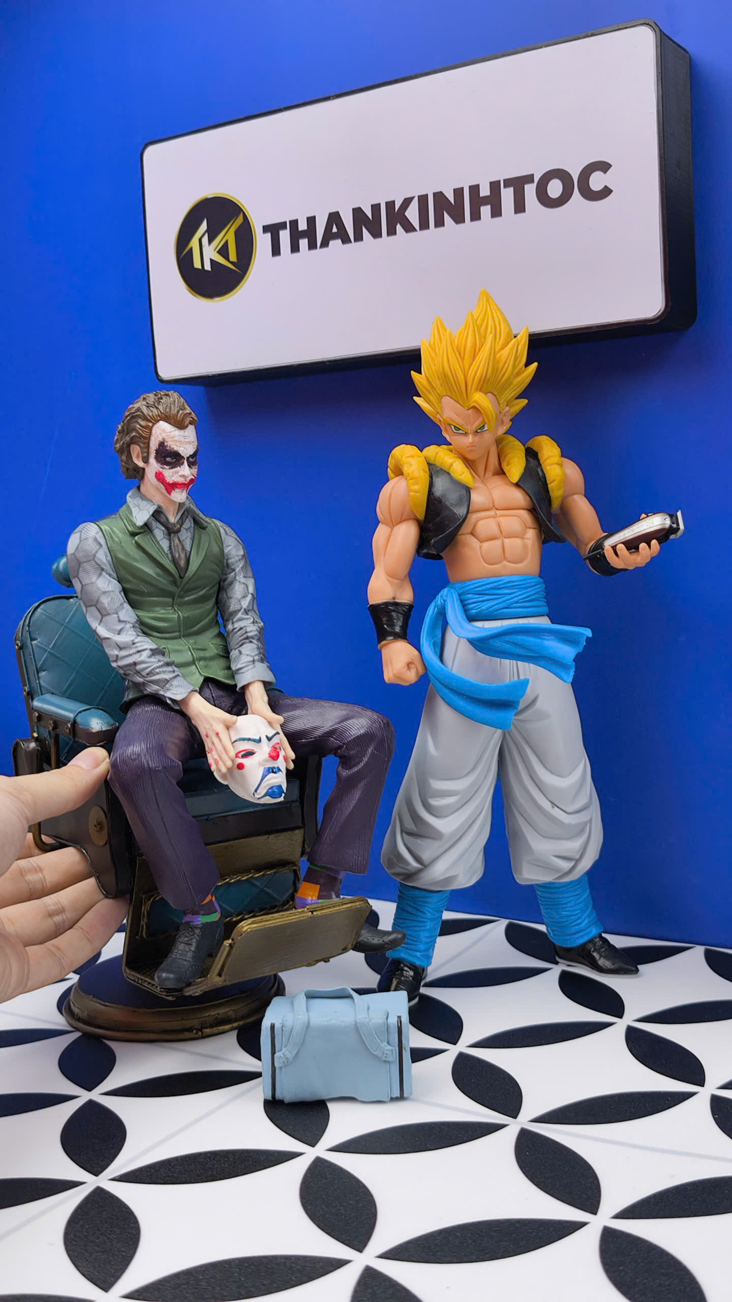 Mô hình tiệm tóc Barber PASSION 30cm