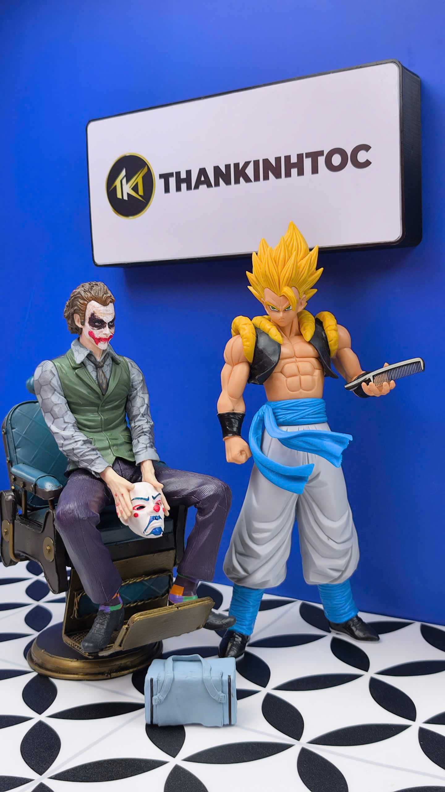 Mô hình tiệm tóc Barber PASSION 30cm