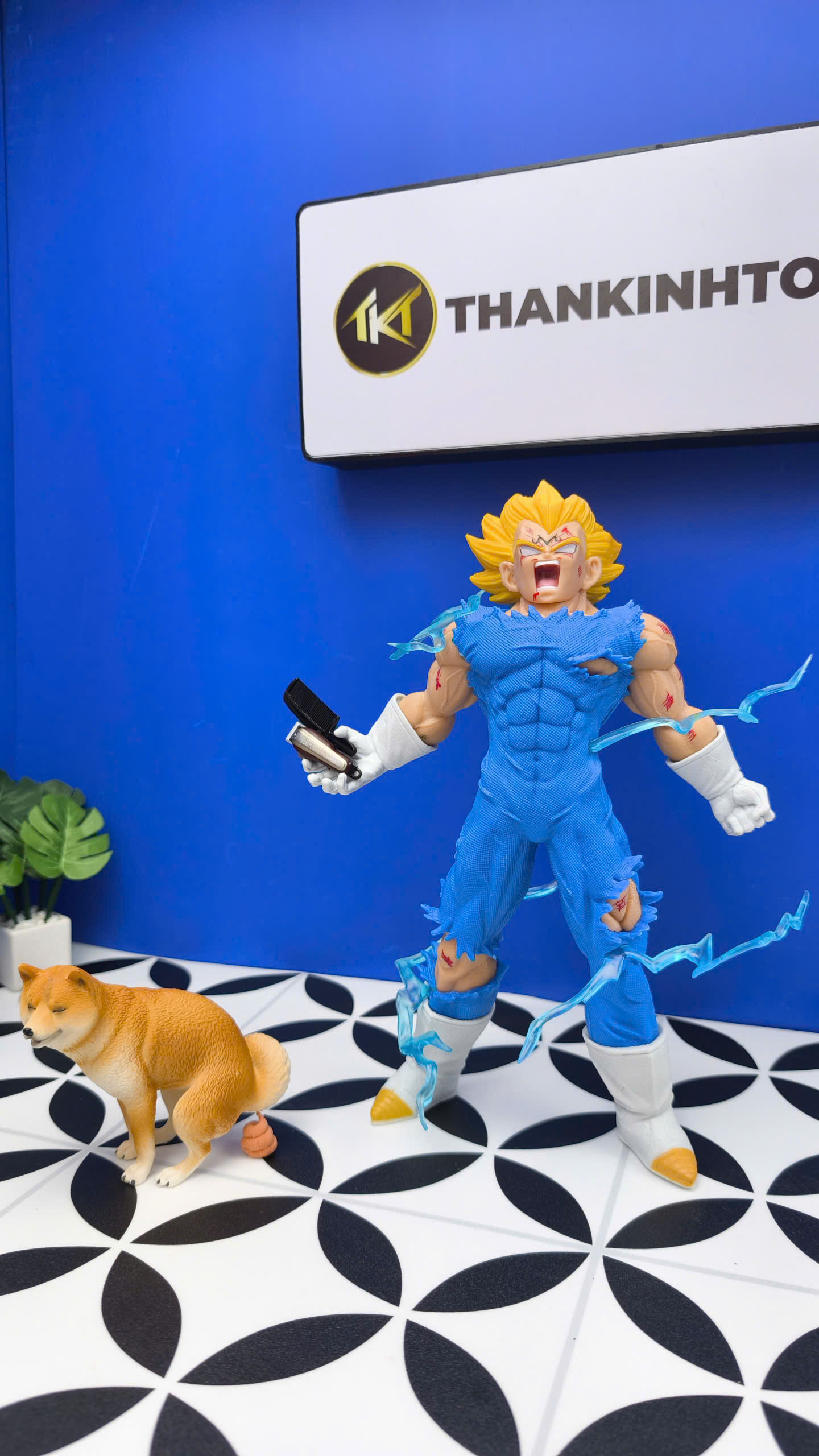 Mô hình tiệm tóc Barber NO LIMIT 27cm