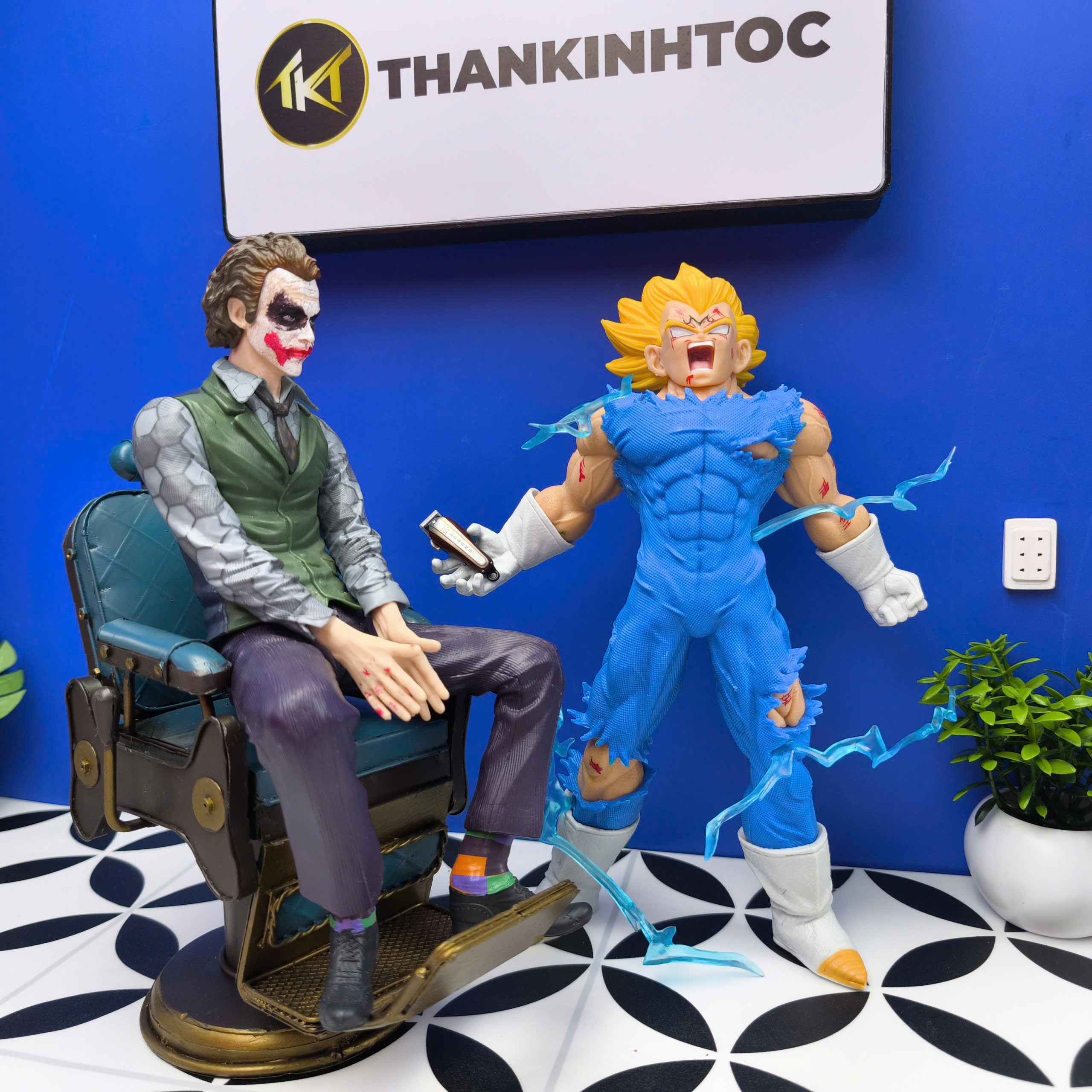 Mô hình tiệm tóc Barber NO LIMIT 27cm