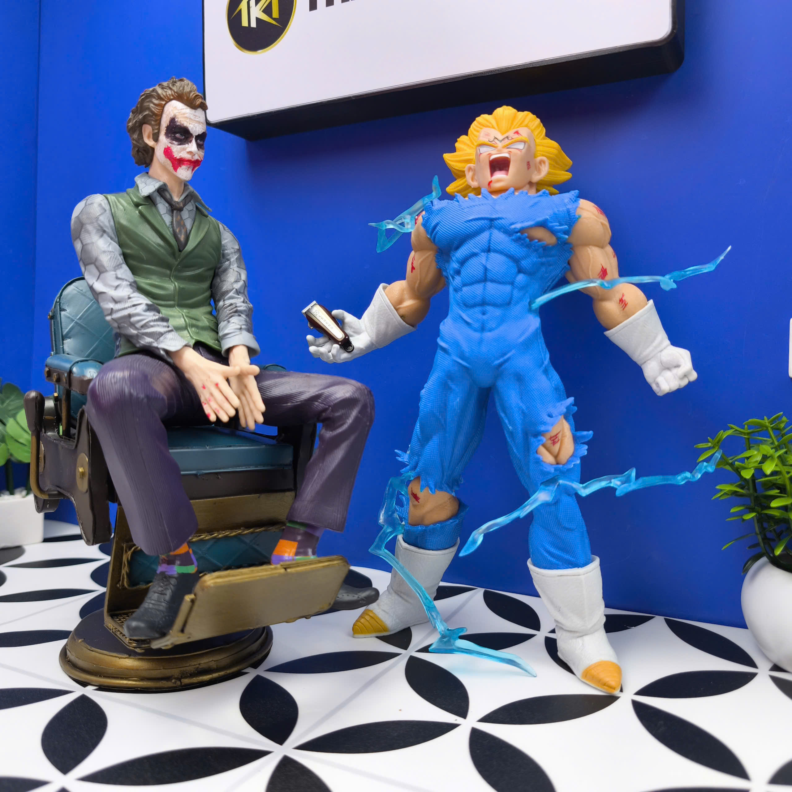 Mô hình tiệm tóc Barber NO LIMIT 27cm