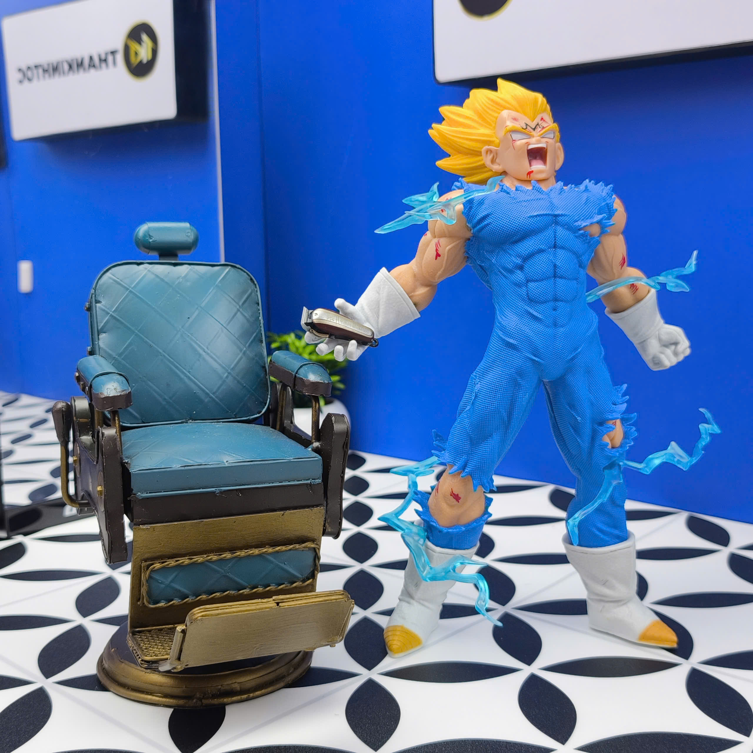 Mô hình tiệm tóc Barber NO LIMIT 27cm