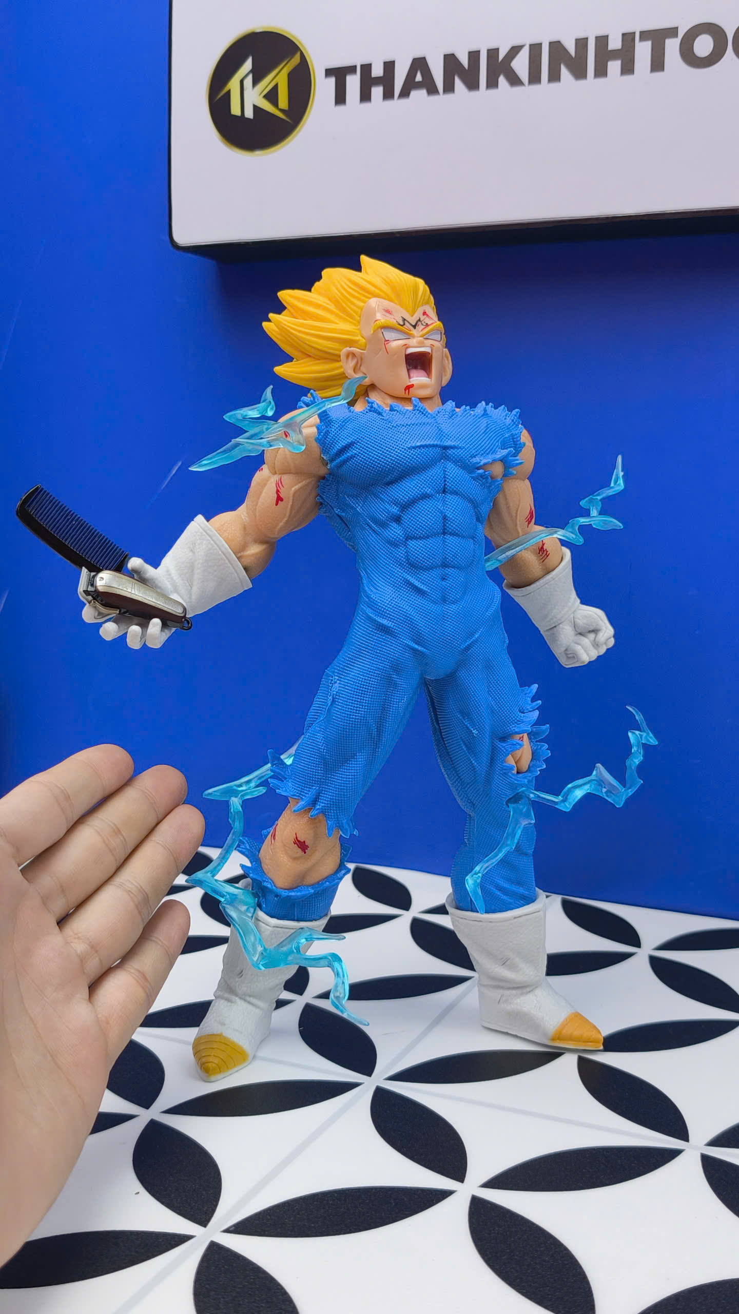 Mô hình tiệm tóc Barber NO LIMIT 27cm