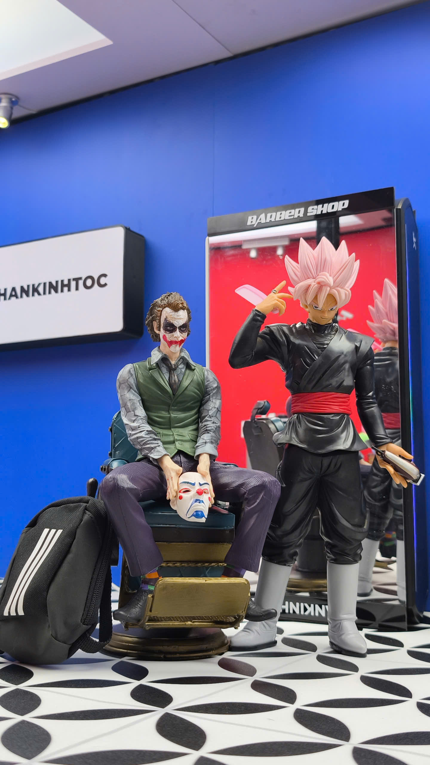 Mô hình tiệm tóc Barber MINDSET 31cm