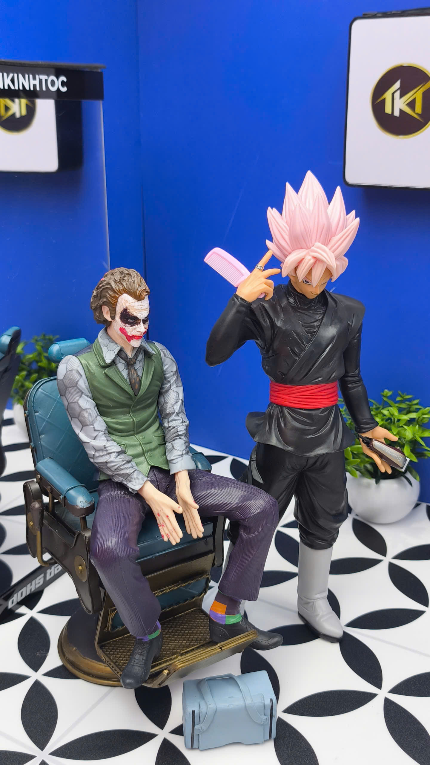 Mô hình tiệm tóc Barber MINDSET 31cm