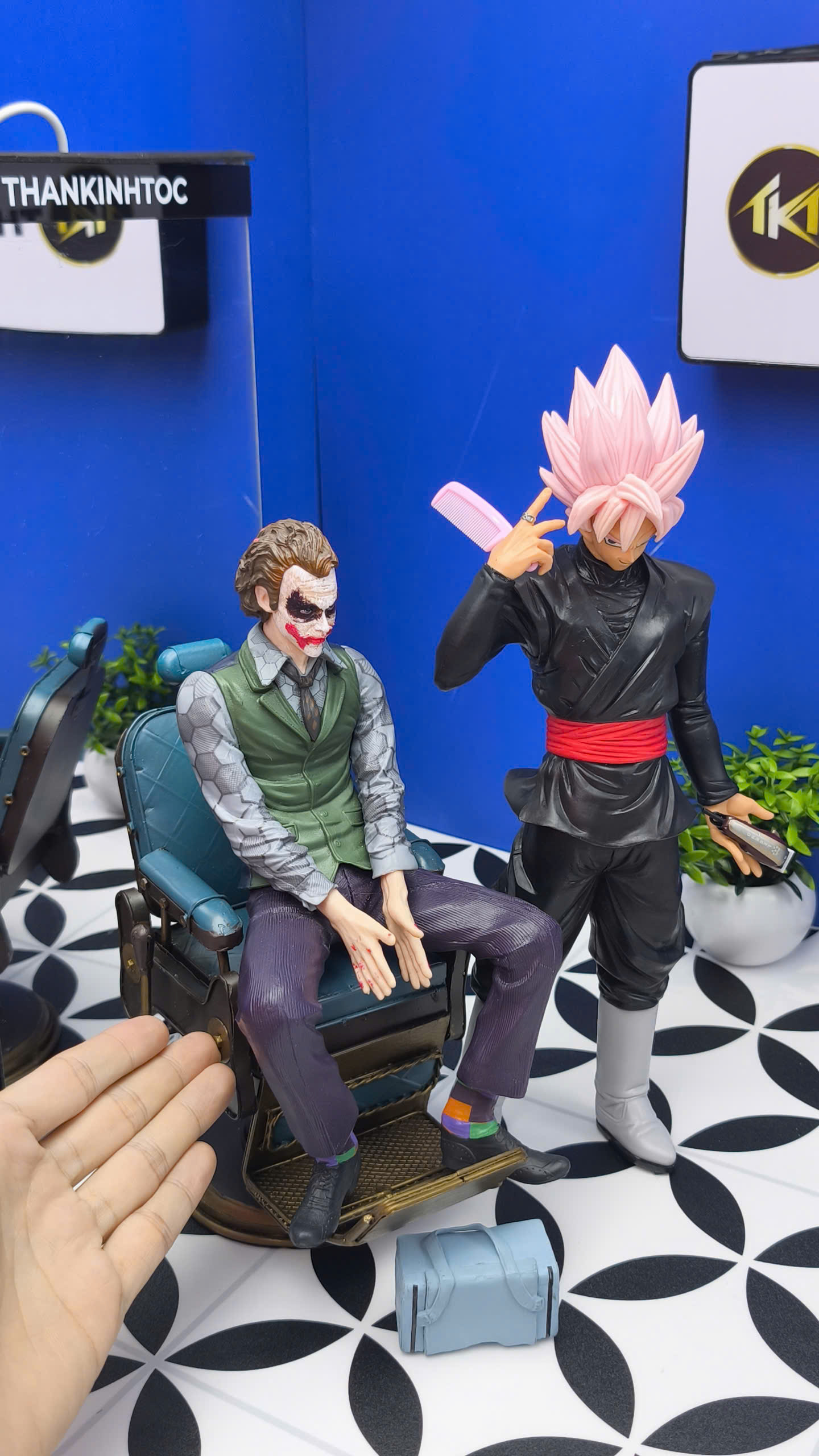 Mô hình tiệm tóc Barber MINDSET 31cm