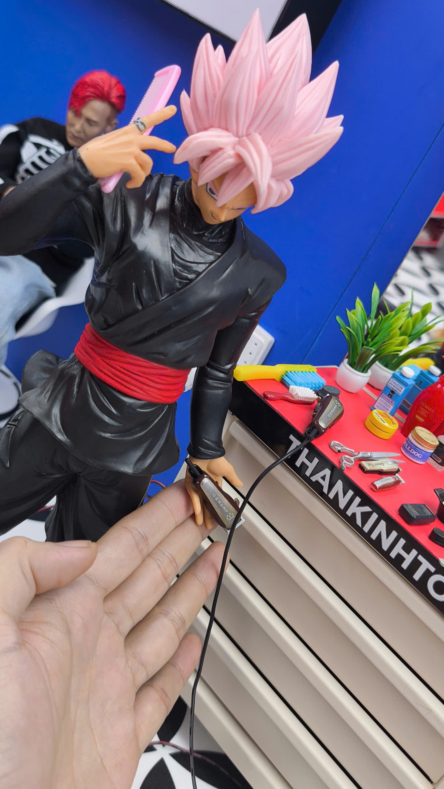 Mô hình tiệm tóc Barber MINDSET 31cm