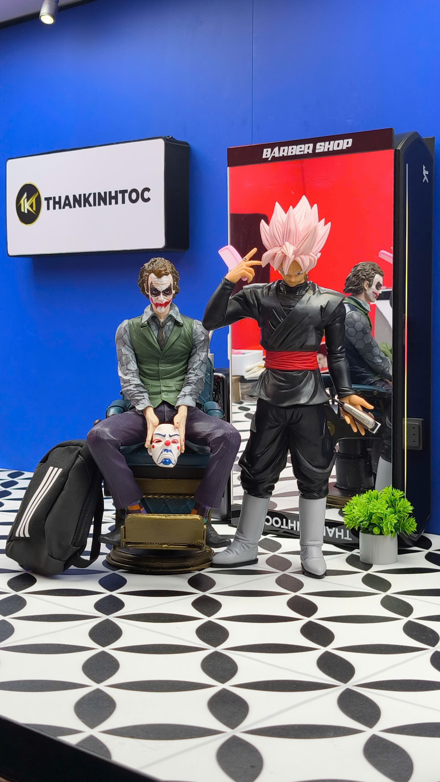 Mô hình tiệm tóc Barber MINDSET 31cm