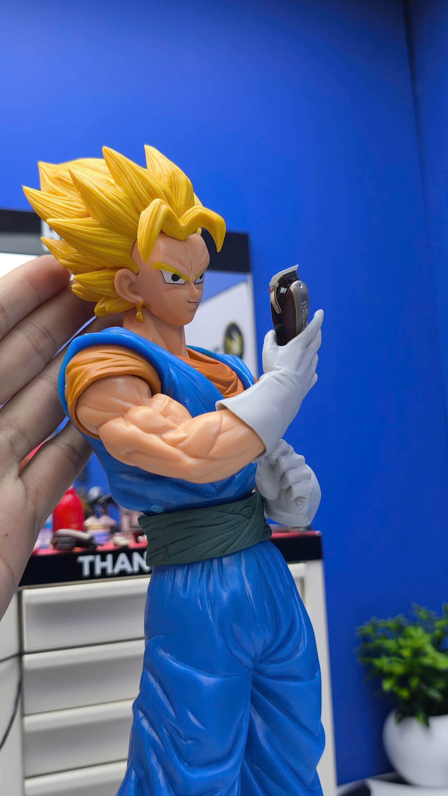 Mô hình tiệm tóc Barber NO ALL IN 30cm