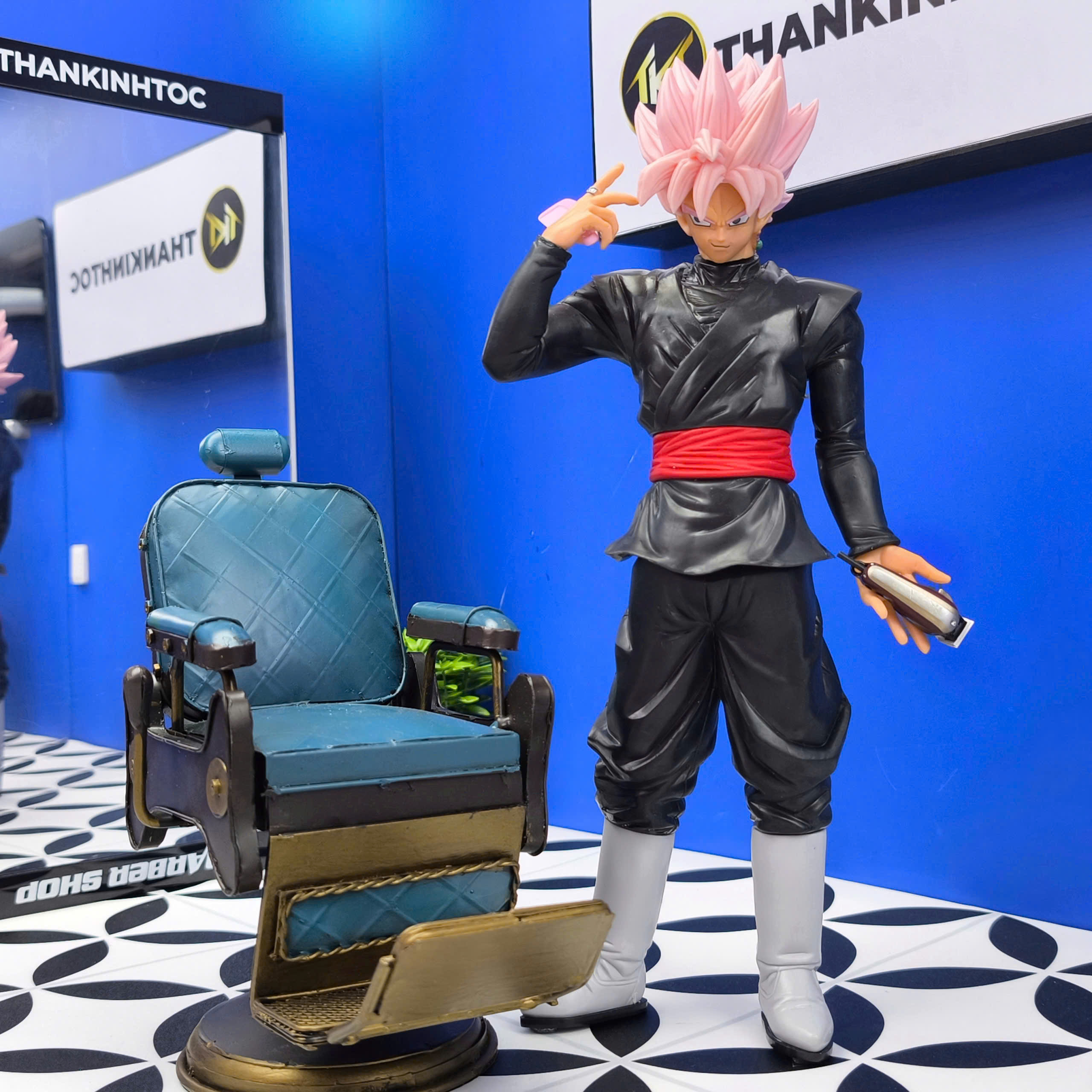 Mô hình tiệm tóc Barber MINDSET 31cm