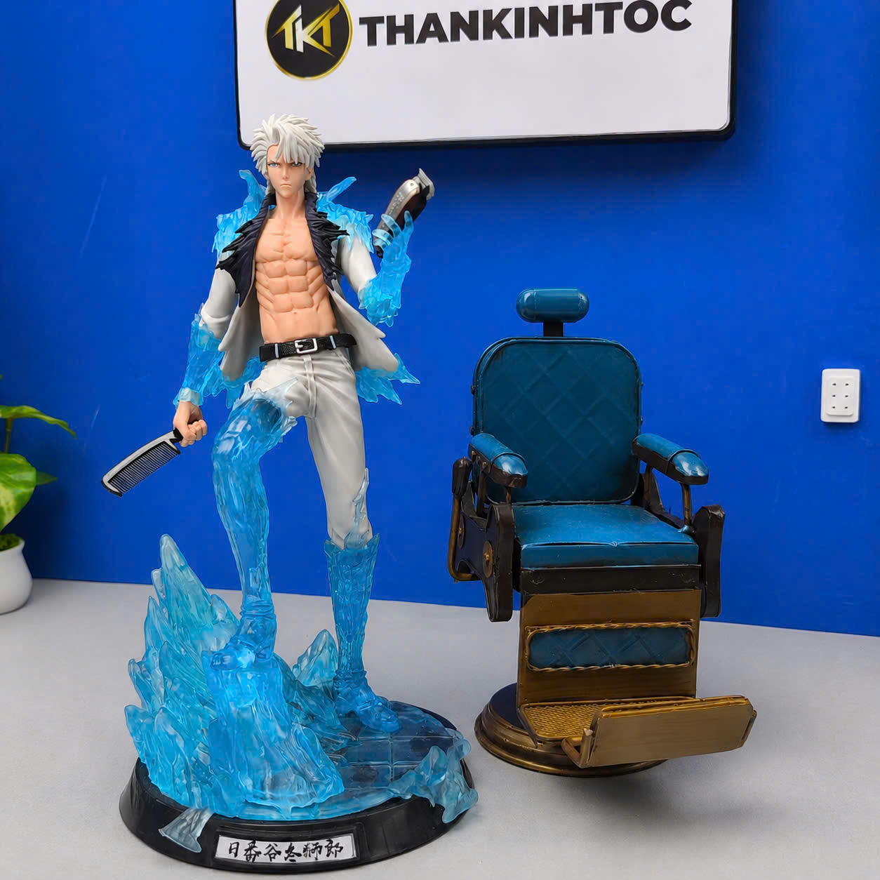 Mô Hình Tiệm Tóc Barber Toshiro Băng Tuyết - Cao 30cm