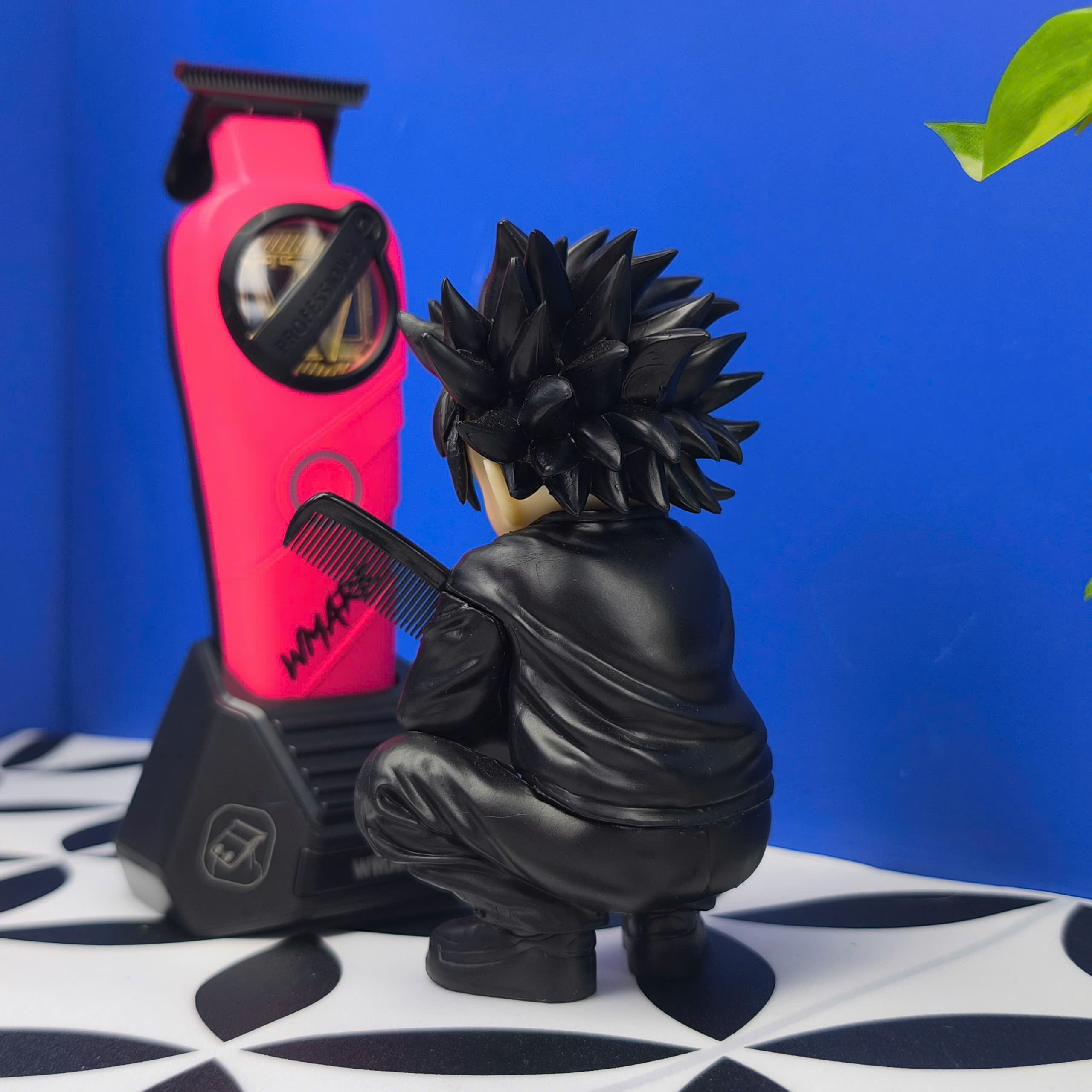 Mô Hình Tiệm Tóc Barber Megumi Fushiguro BlockBoy Cao 13cm