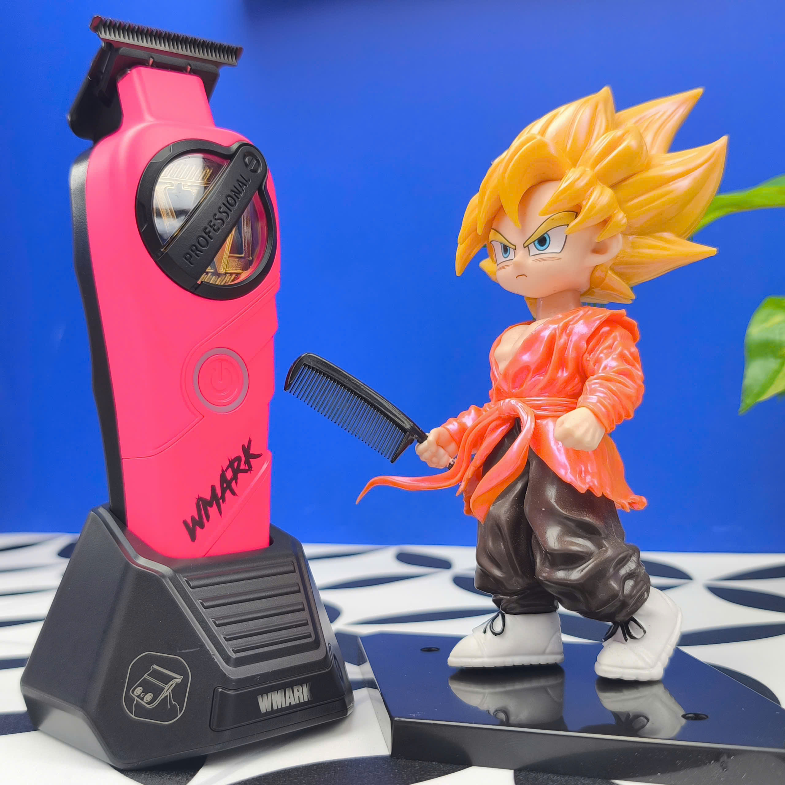Mô Hình Tiệm Tóc Barber Goku BlockBoy Barber Editions Cao 17cm