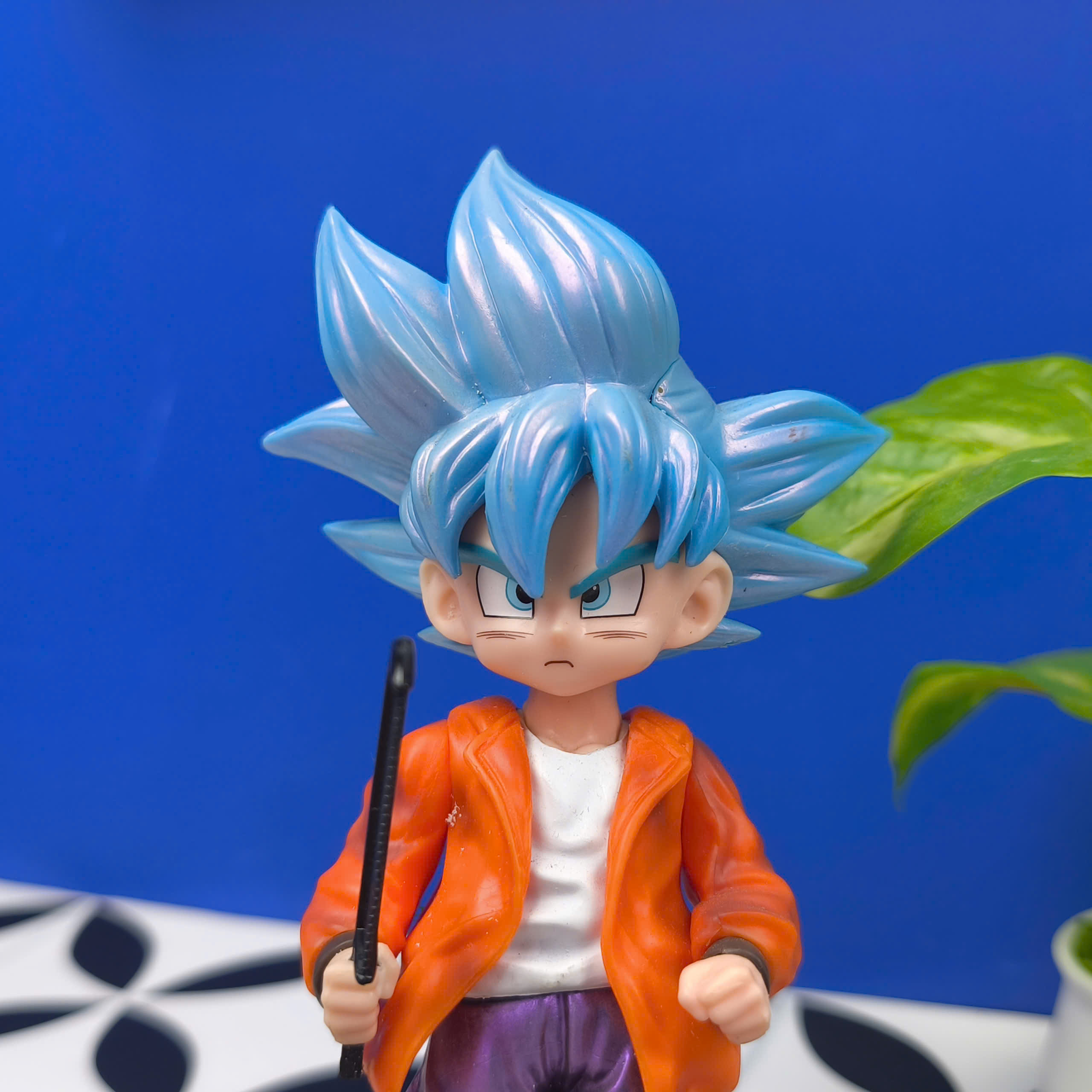 Mô Hình Tiệm Tóc Barber Goku BlockBoy Barber Editions Cao 17cm