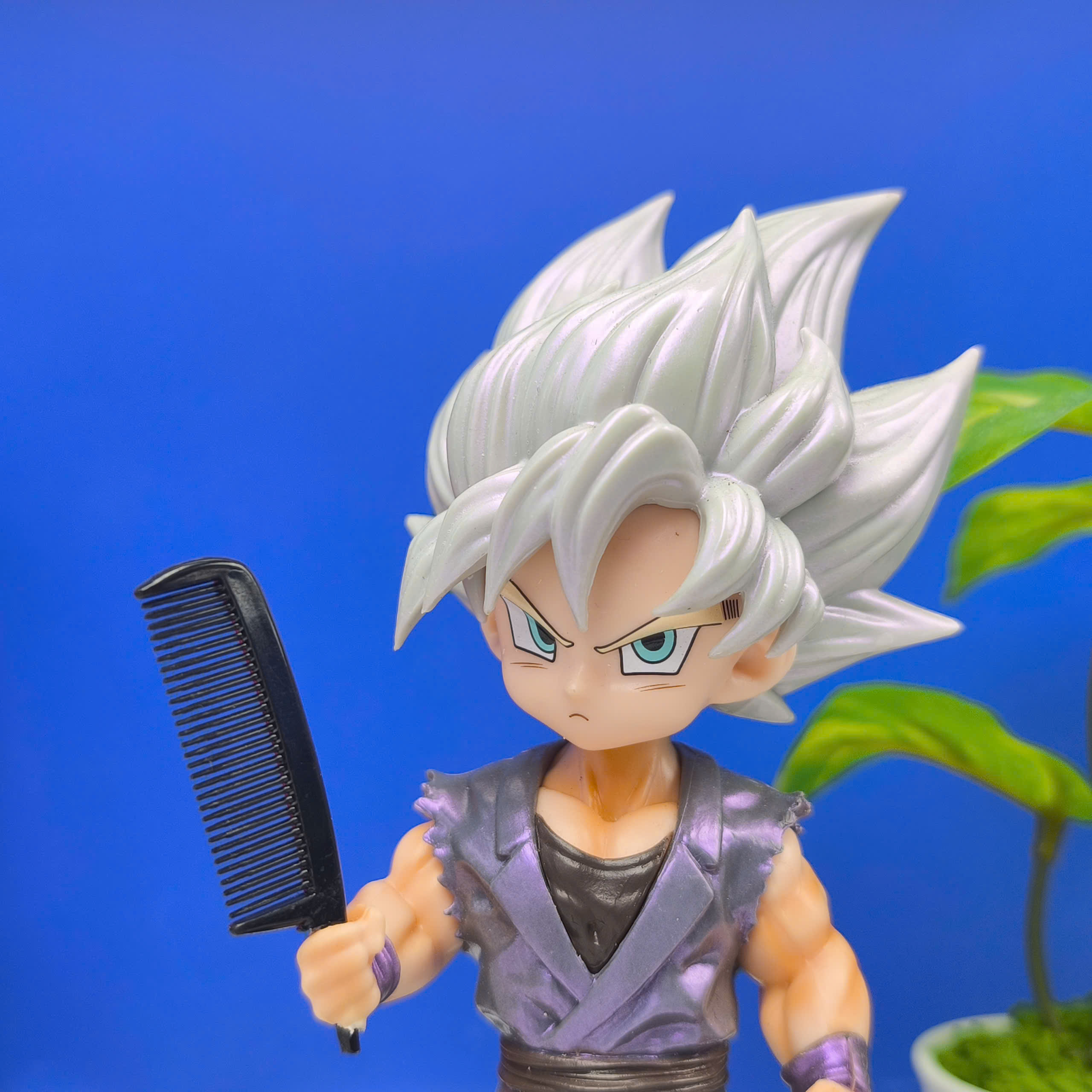Mô Hình Tiệm Tóc Barber Goku BlockBoy Barber Editions Cao 17cm