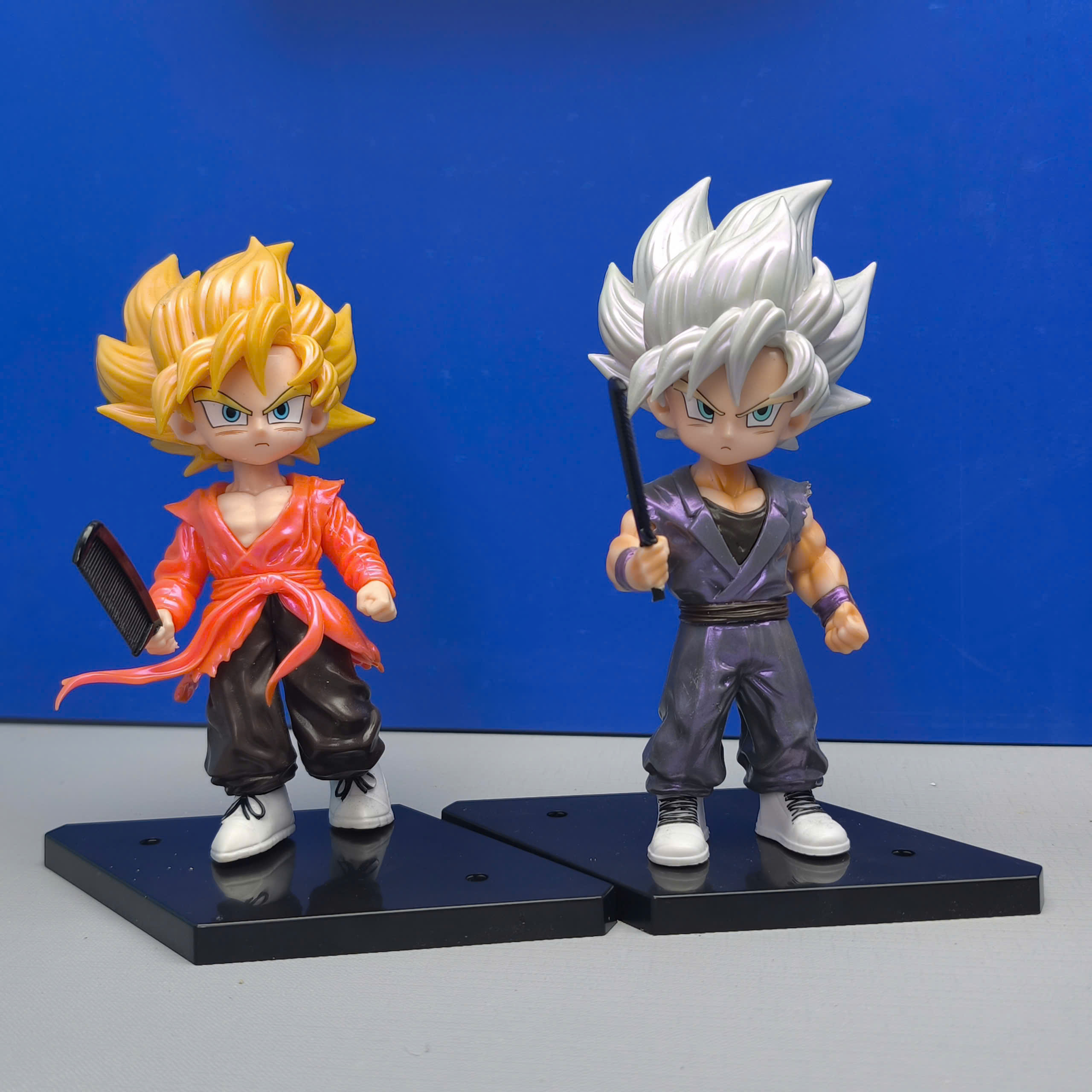 Mô Hình Tiệm Tóc Barber Goku BlockBoy Barber Editions Cao 17cm